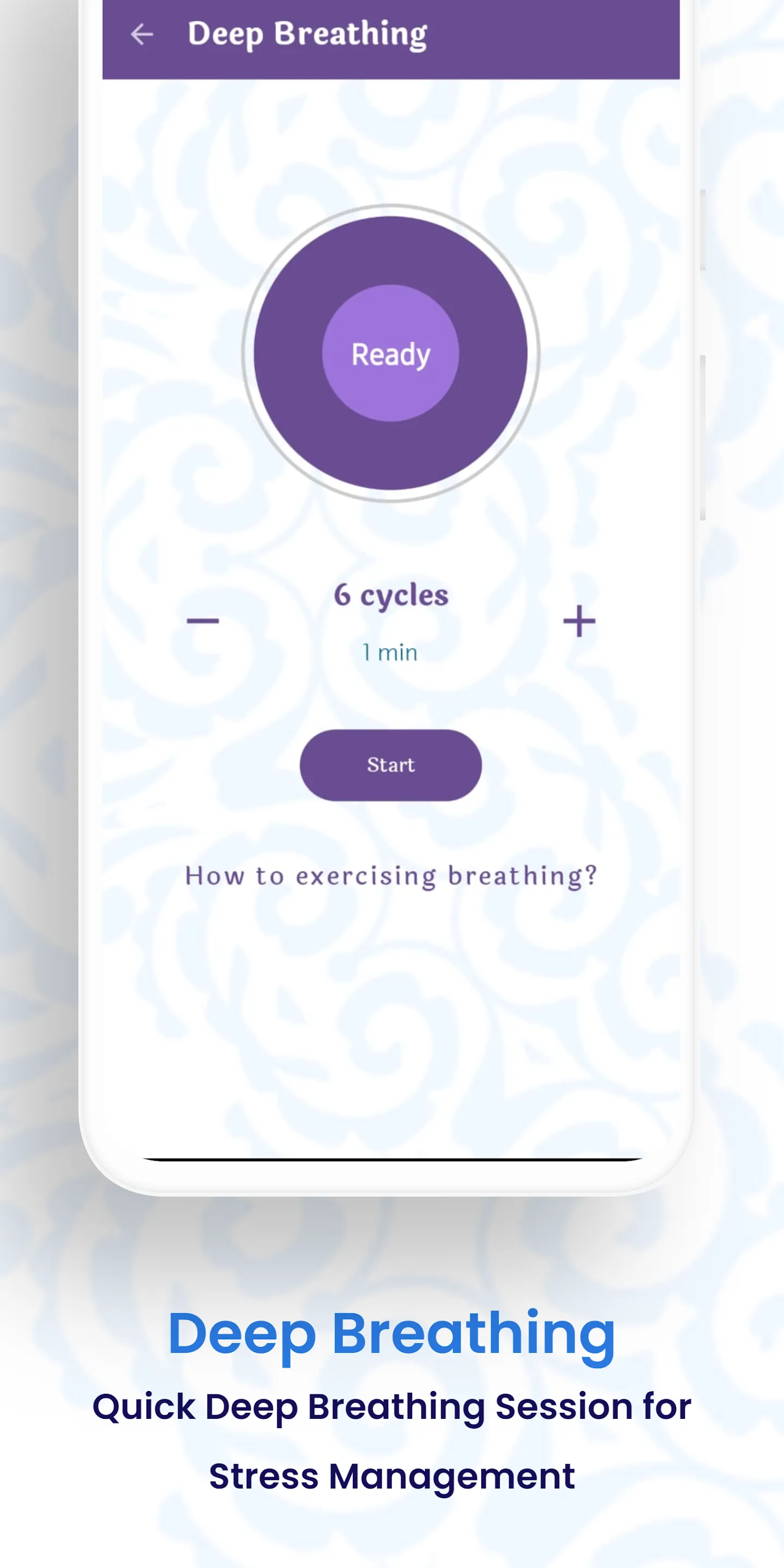 Breath Meditation |Mindfulness | Indus Appstore | Screenshot