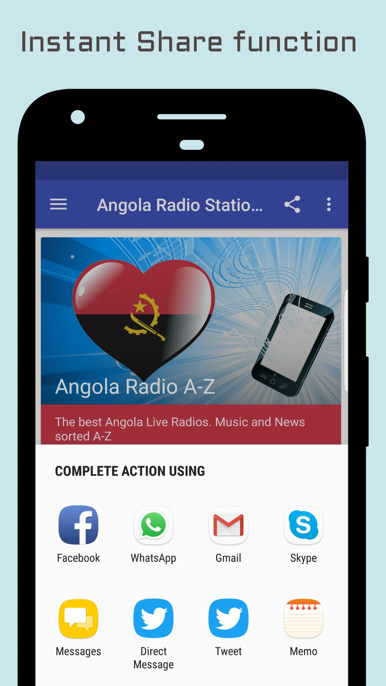 Angola Radio Stations | Indus Appstore | Screenshot