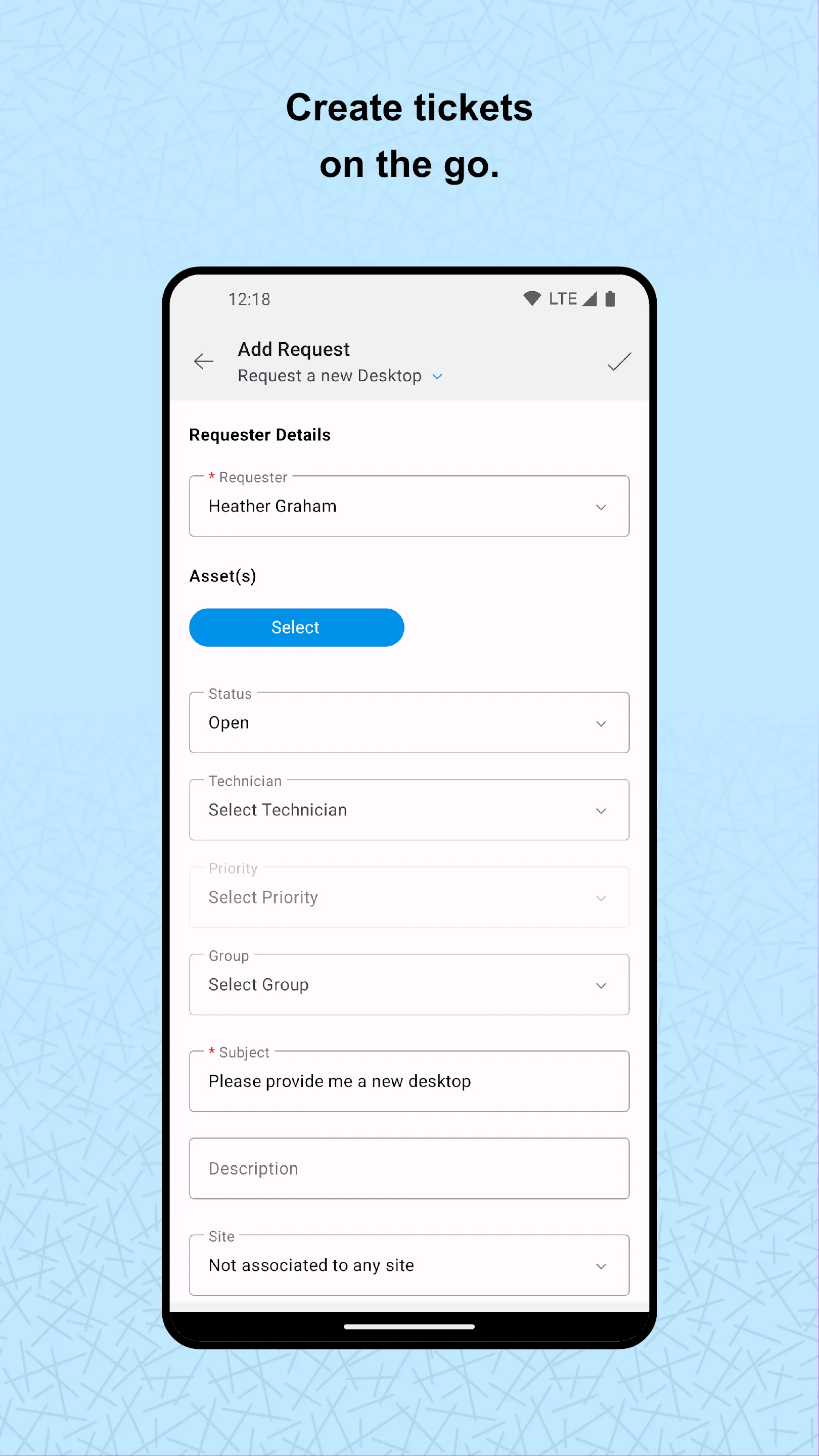 ServiceDesk Plus | On-premises | Indus Appstore | Screenshot