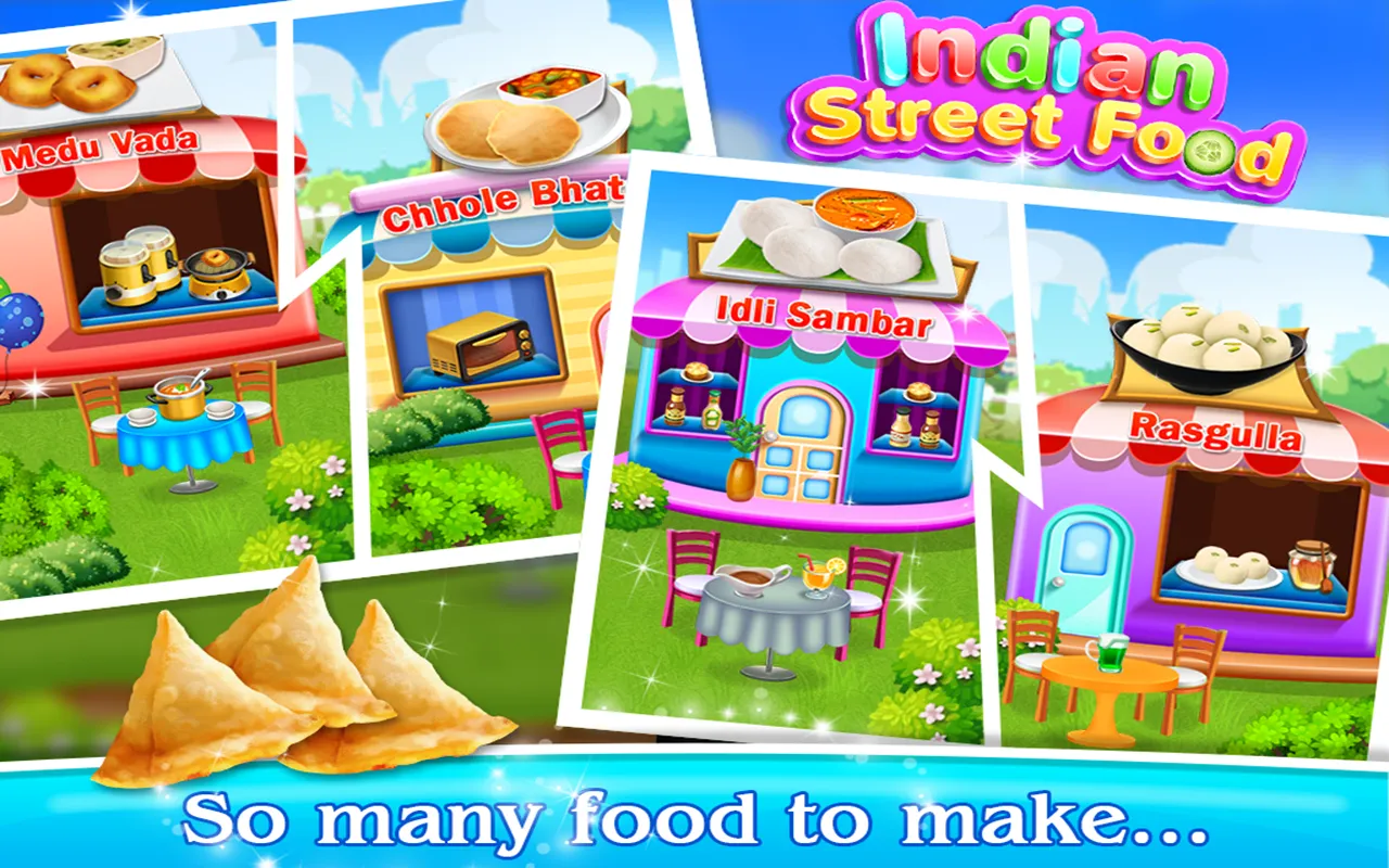 Indian Street Food Cooking | Indus Appstore | Screenshot