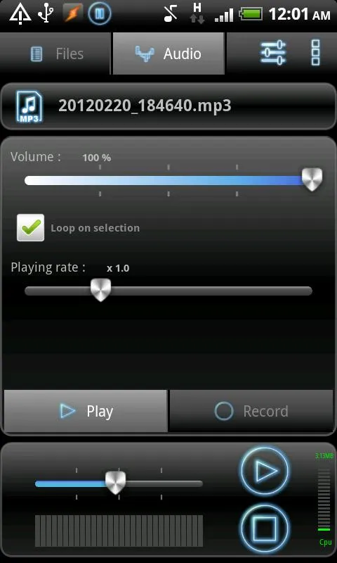 RecForge Lite - Audio Recorder | Indus Appstore | Screenshot