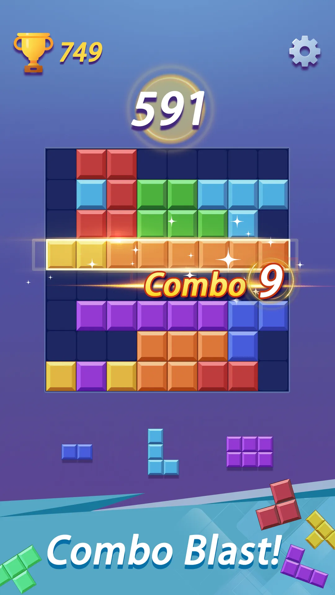 Block Puzzle: Combo Mania! | Indus Appstore | Screenshot