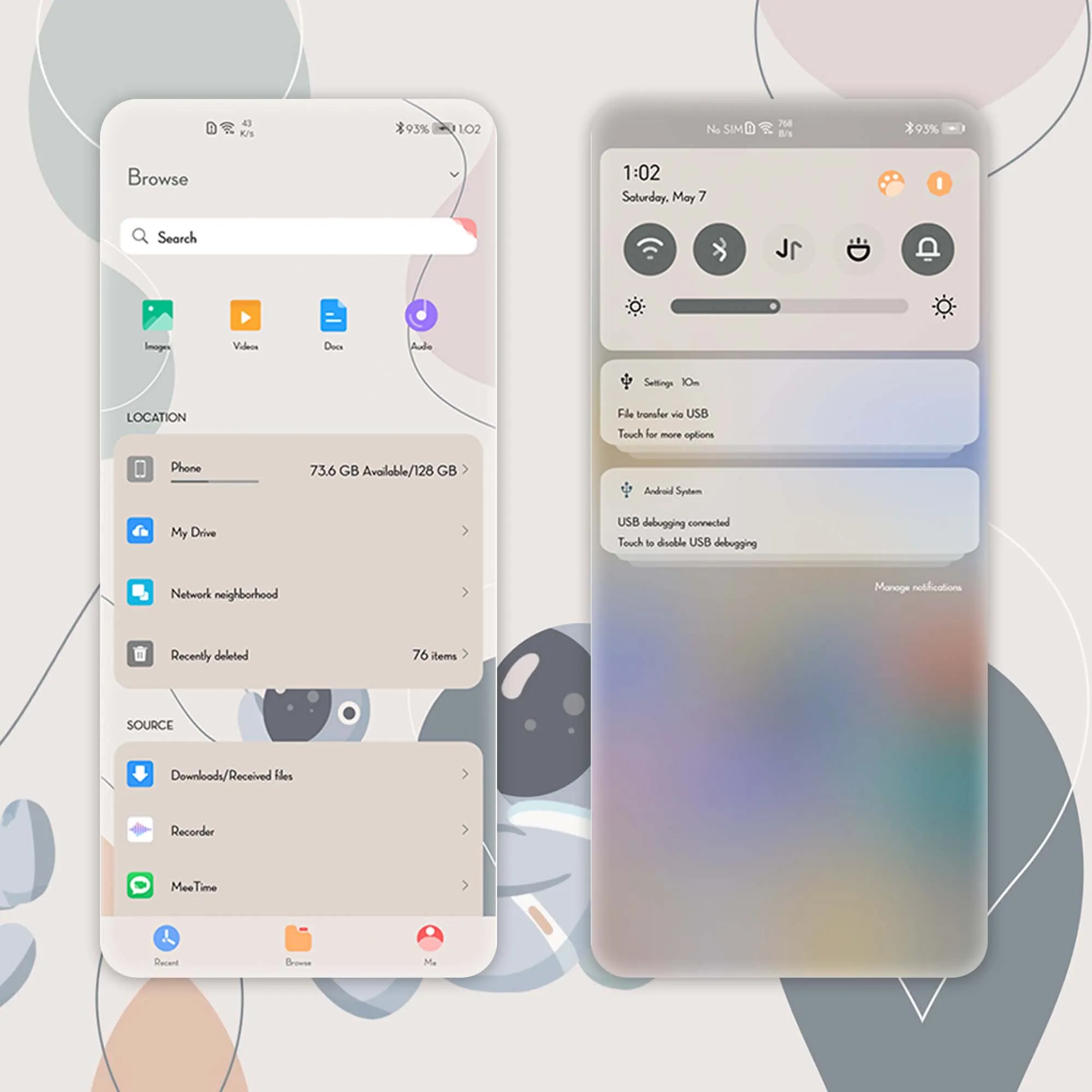 Morandi EMUI | MAGIC UI THEME | Indus Appstore | Screenshot