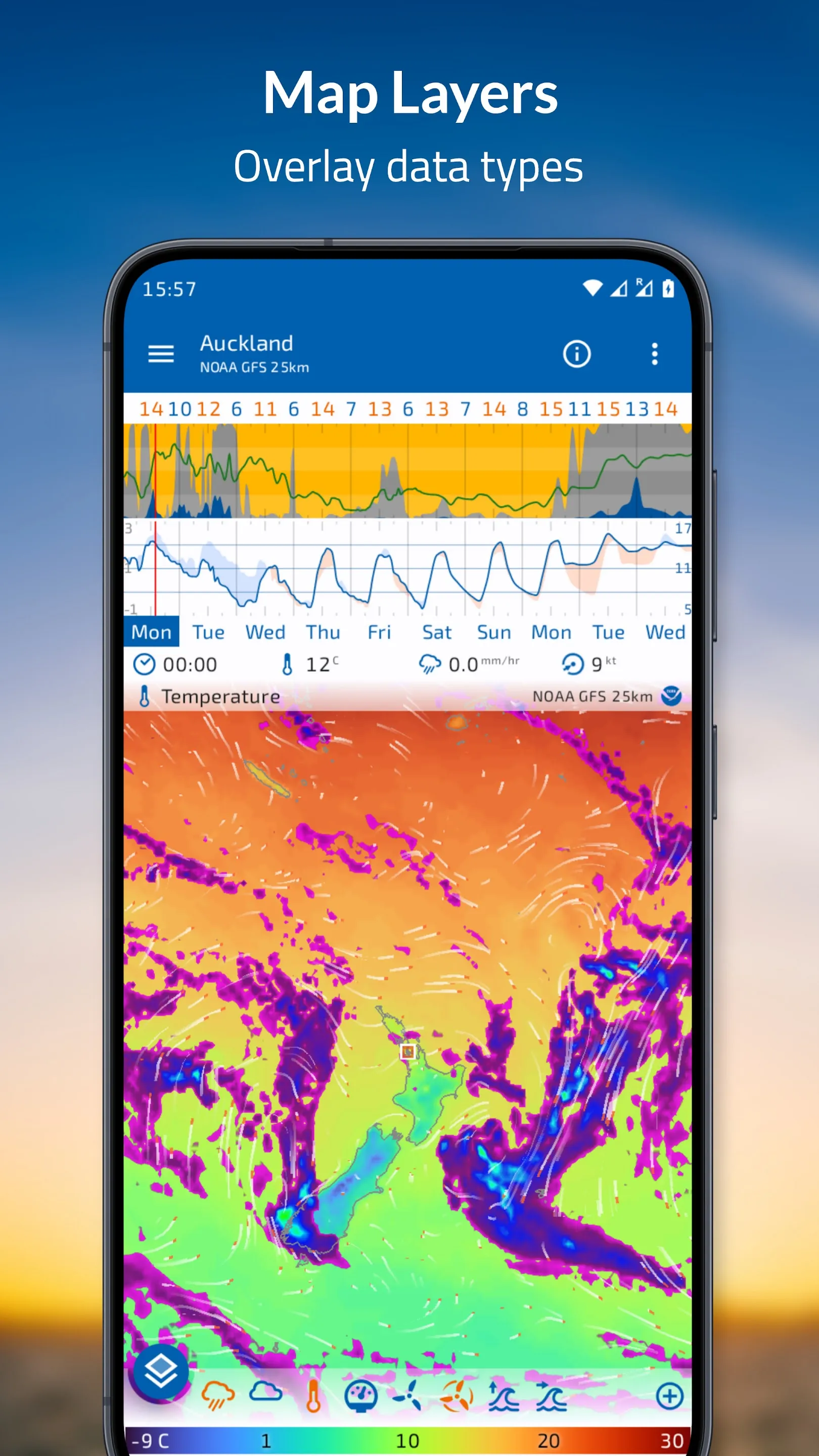 Flowx: Weather Map Forecast | Indus Appstore | Screenshot