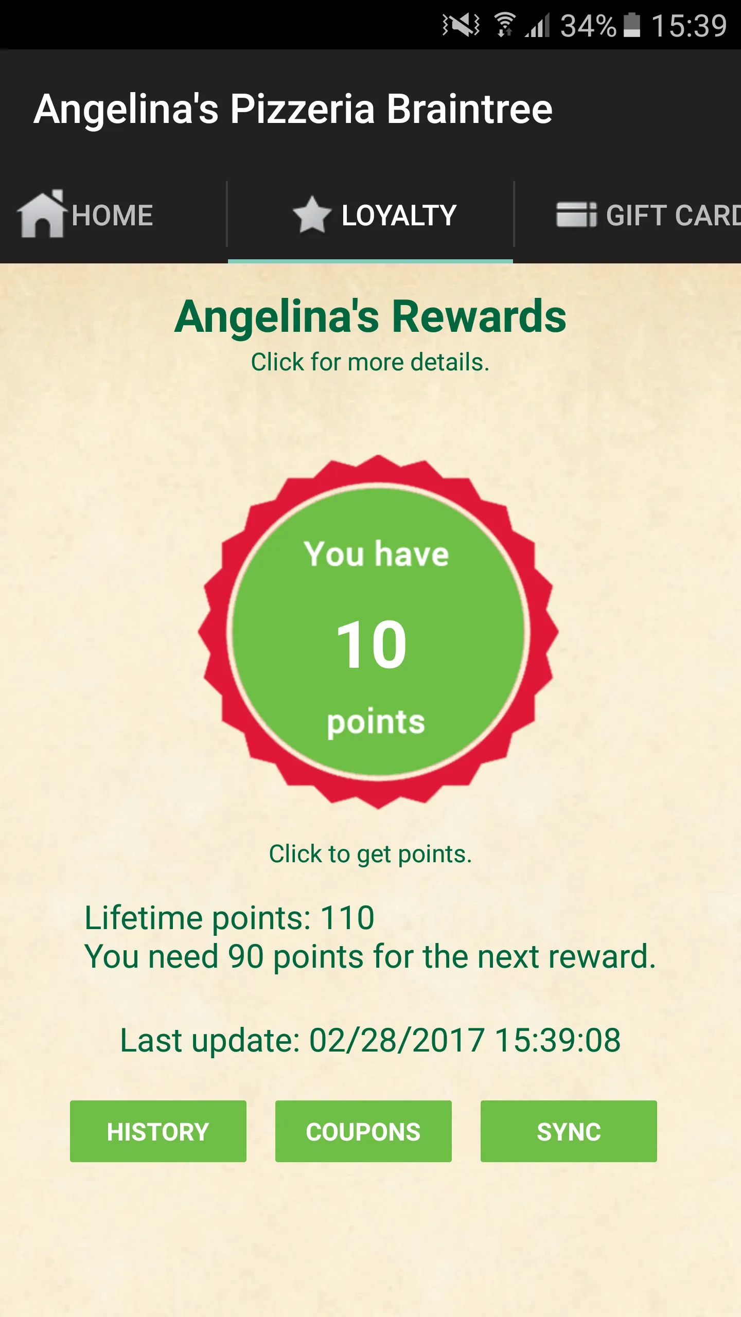 Angelina's Pizzeria Braintree | Indus Appstore | Screenshot