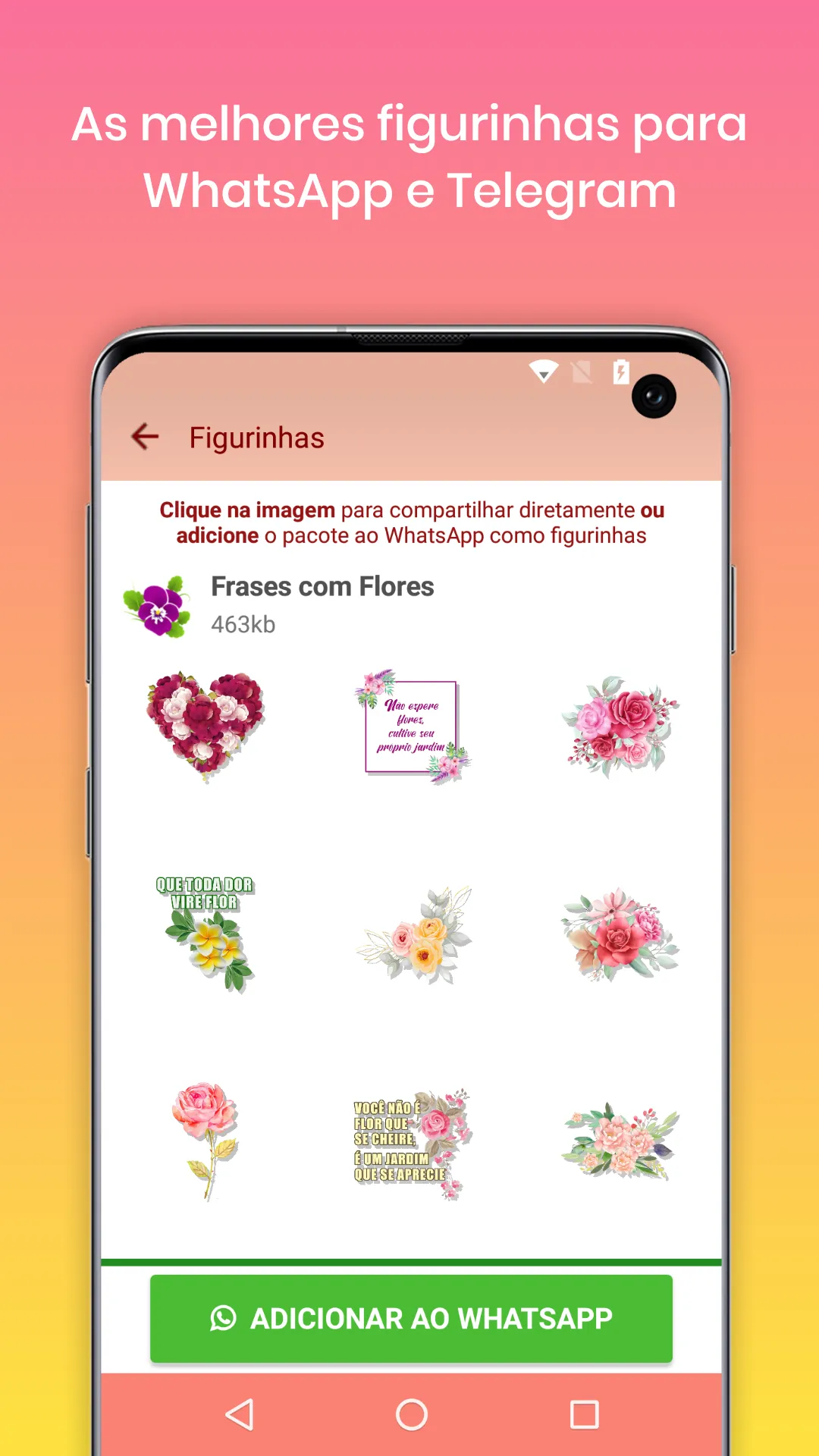 Mensagens e Frases com Flores | Indus Appstore | Screenshot