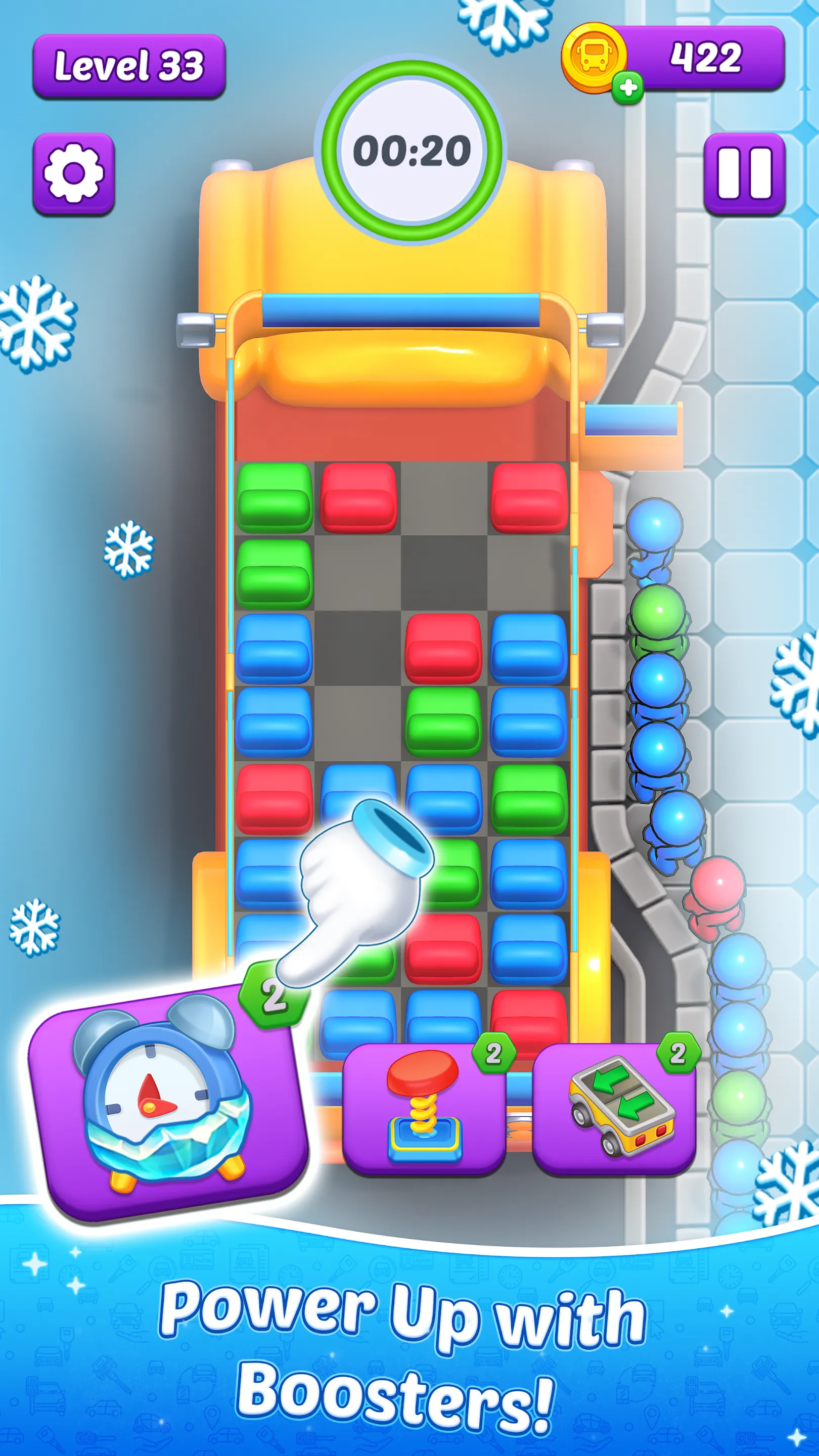 Seat Rush: 3D Sort Puzzle | Indus Appstore | Screenshot