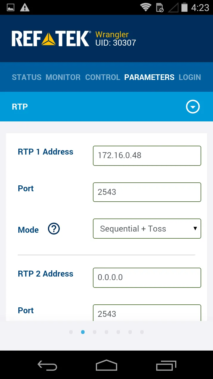 REF TEK Recorder Setup | Indus Appstore | Screenshot