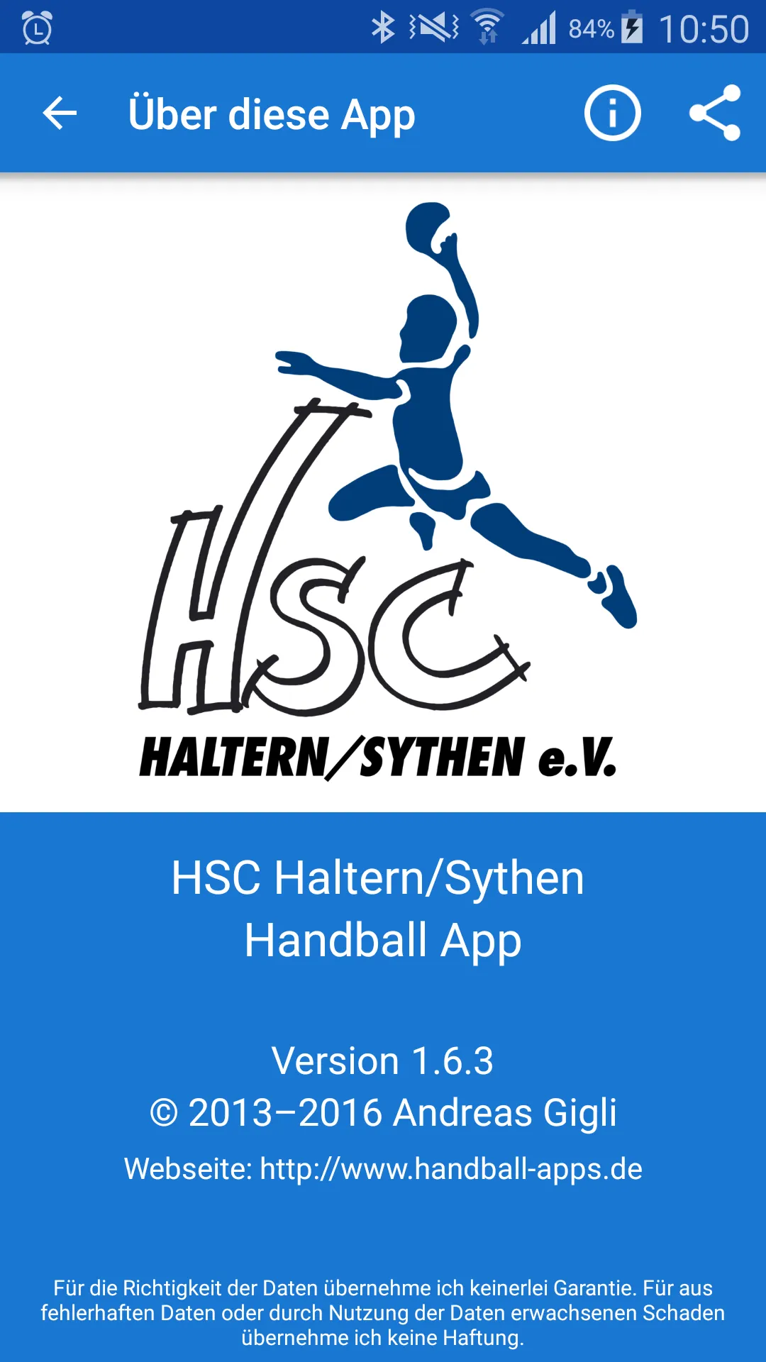 HSC Haltern/Sythen | Indus Appstore | Screenshot