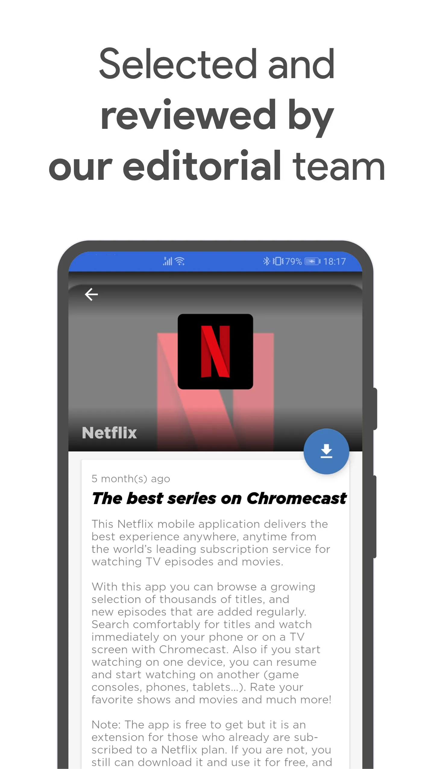 Apps 4 Chromecast & Android TV | Indus Appstore | Screenshot