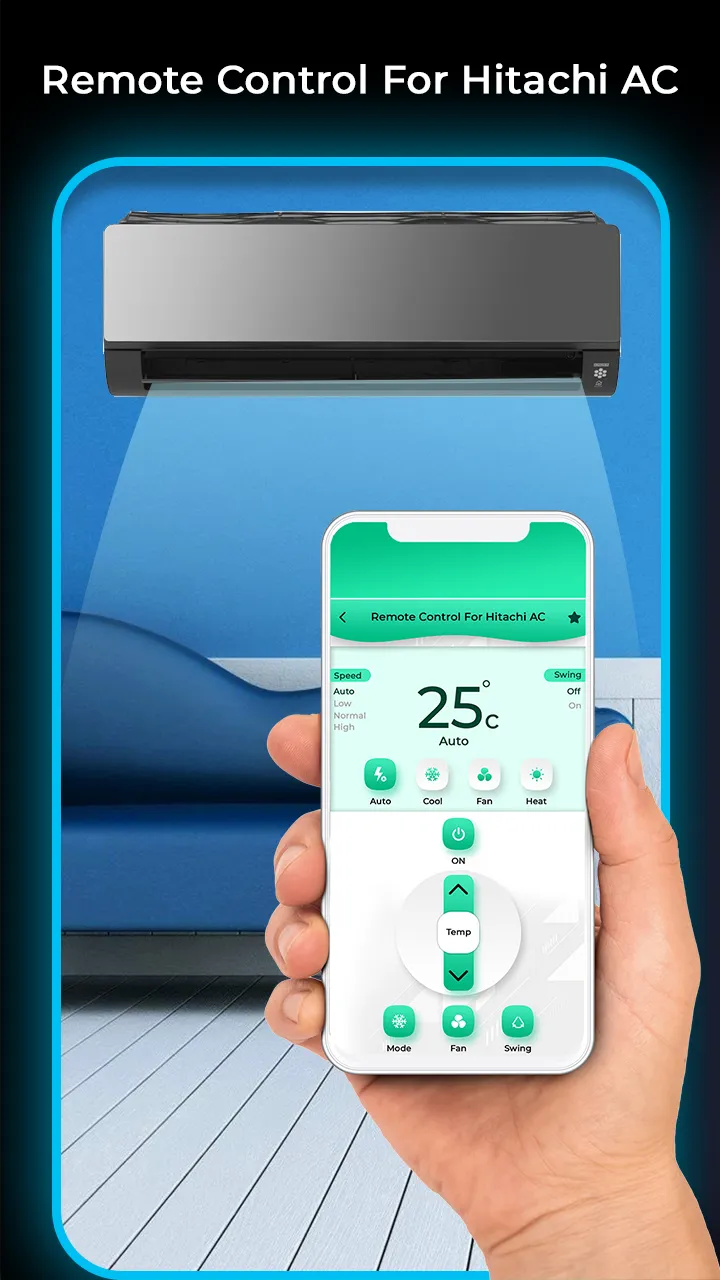 Remote Control For Hitachi AC | Indus Appstore | Screenshot