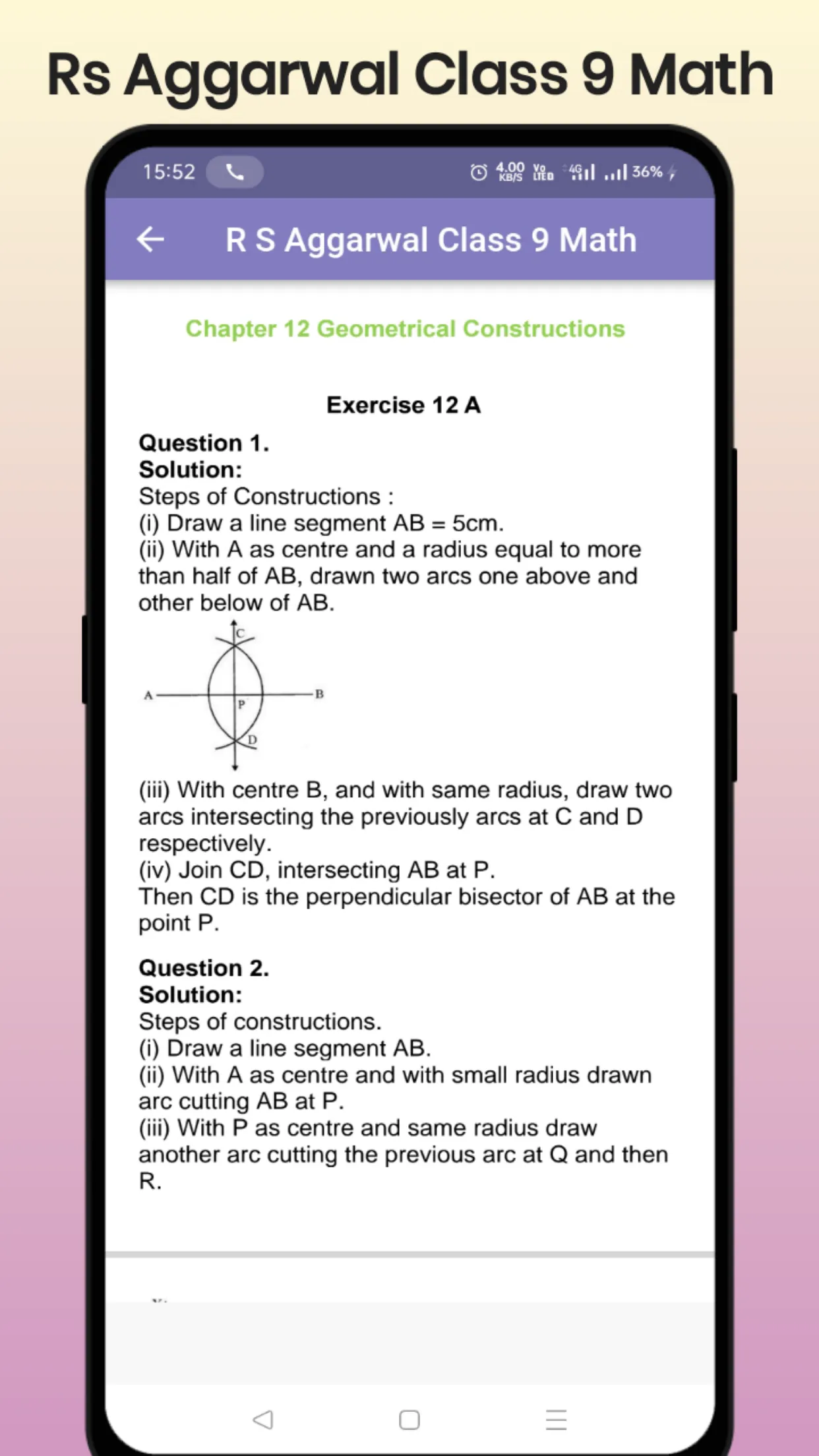 Rs Aggrawal Class 9 Math | Indus Appstore | Screenshot