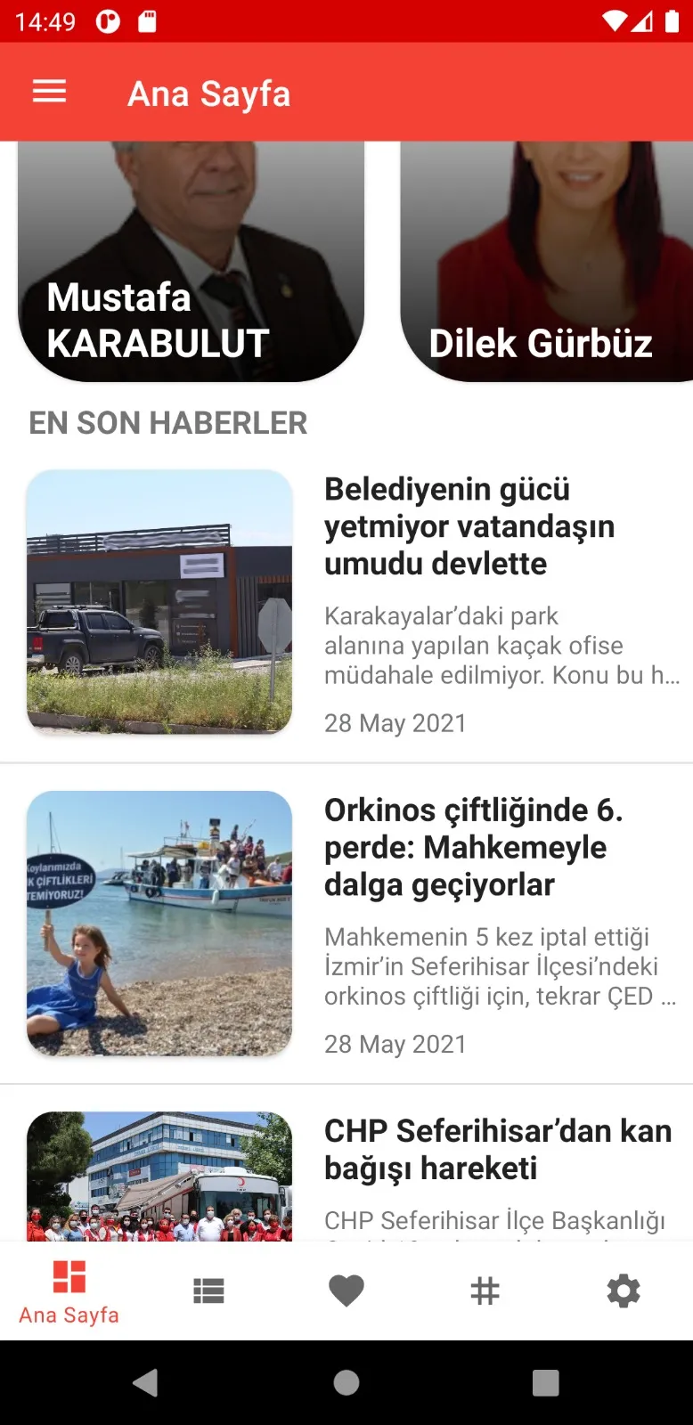 Seferihisar Yeni Haber | Indus Appstore | Screenshot