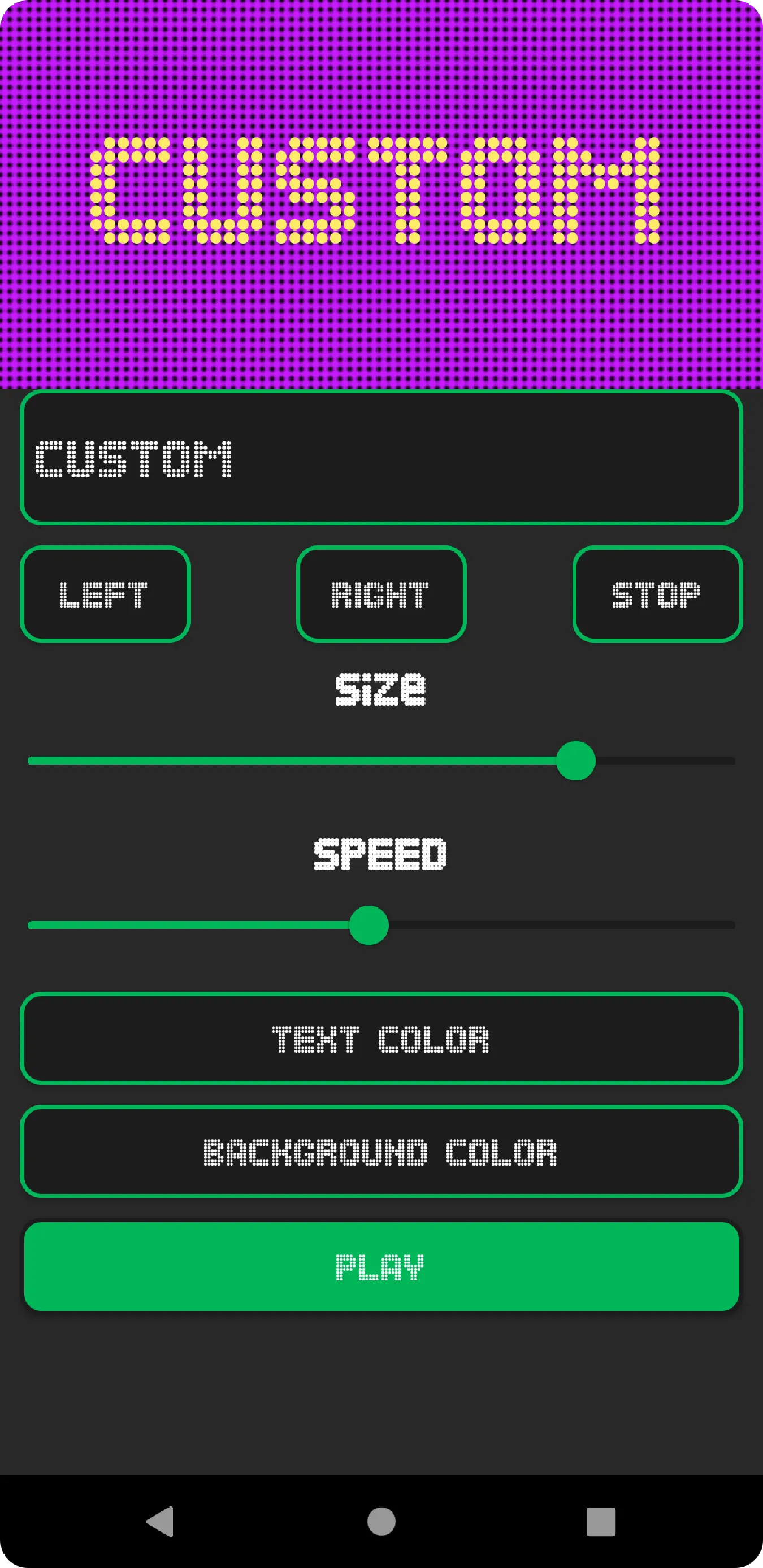 LED Neon Board- Scrolling Text | Indus Appstore | Screenshot