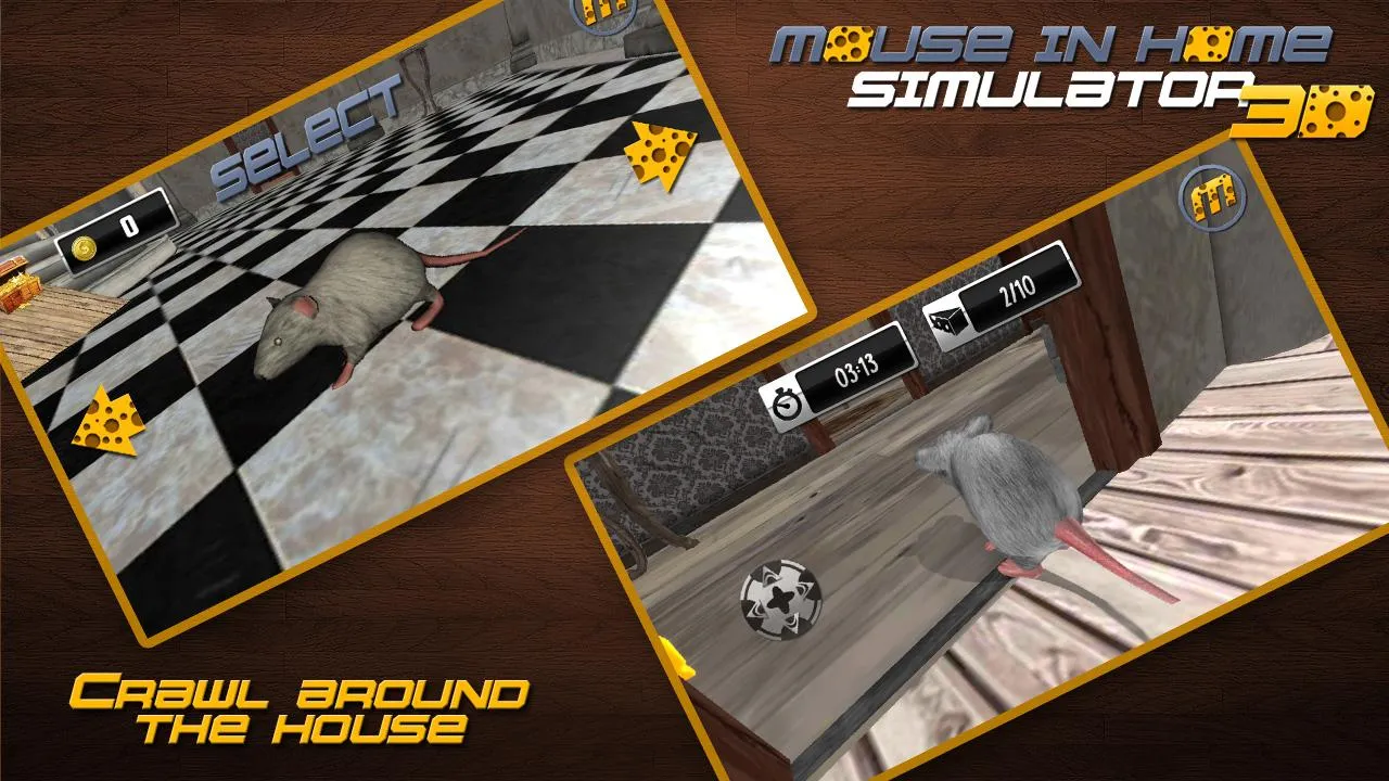 Mouse in Home Simulator 3D | Indus Appstore | Screenshot