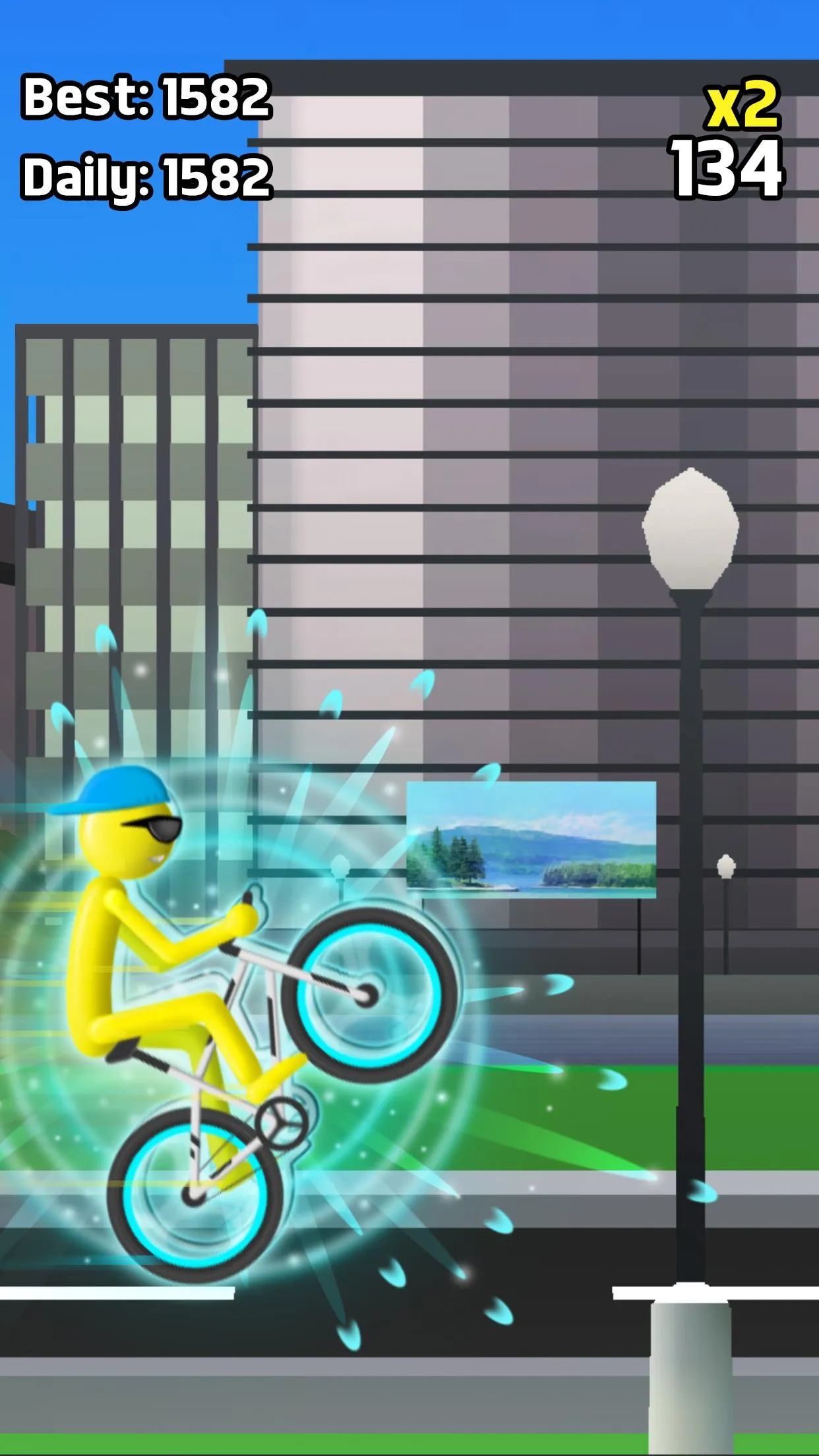 Stickman Bike Wheelie | Indus Appstore | Screenshot