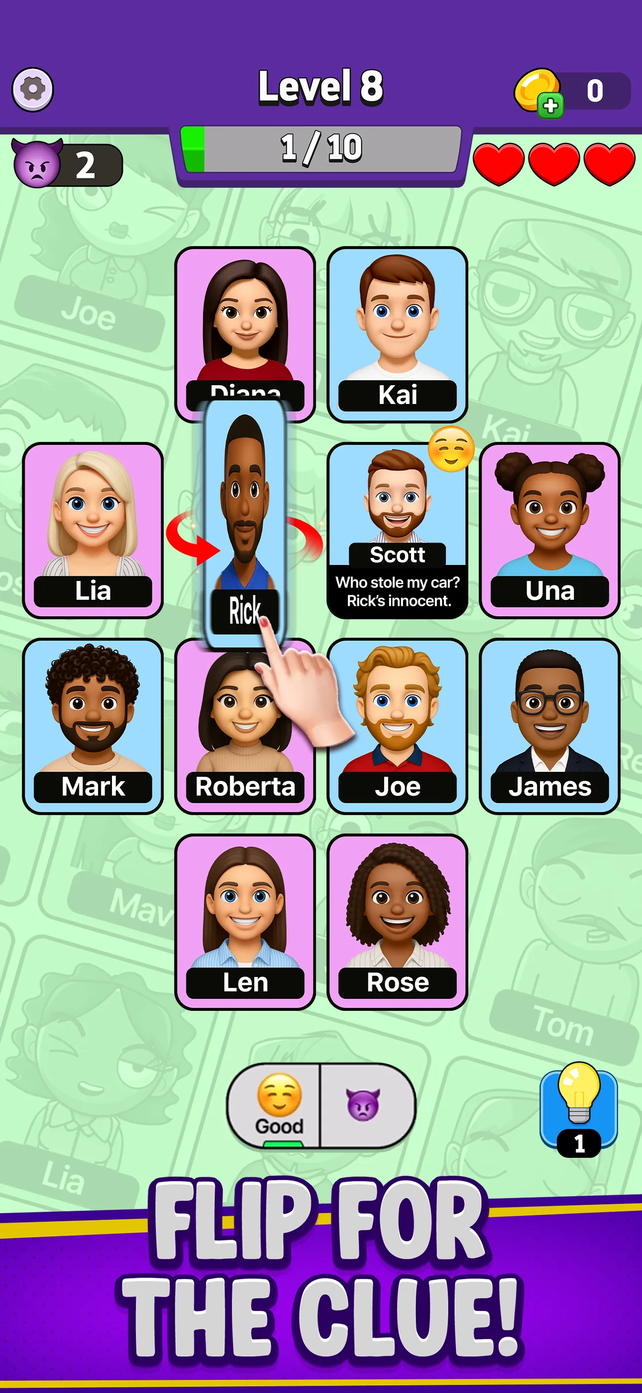 Clue Master - Logic Puzzles | Indus Appstore | Screenshot