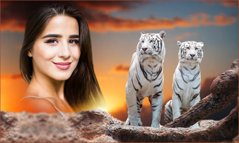 Wild Animal Photo Frames | Indus Appstore | Screenshot