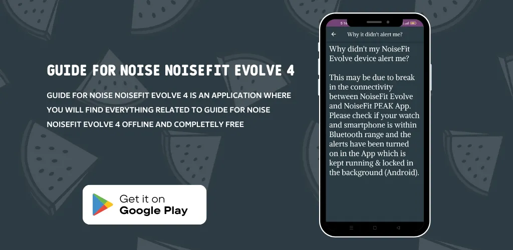 Noise NoiseFit Evolve 4 Guide | Indus Appstore | Screenshot