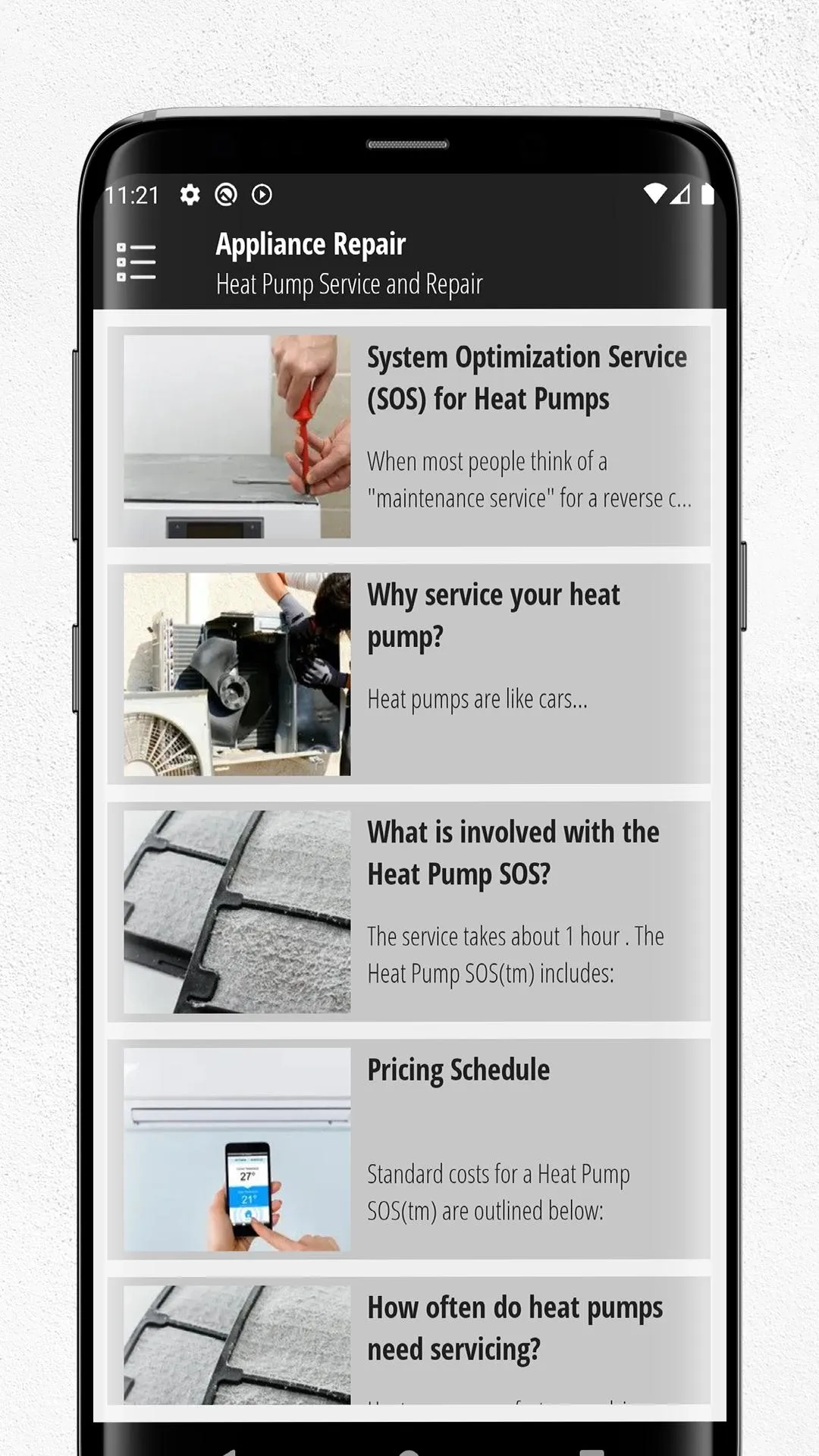 Appliance Repair | Indus Appstore | Screenshot