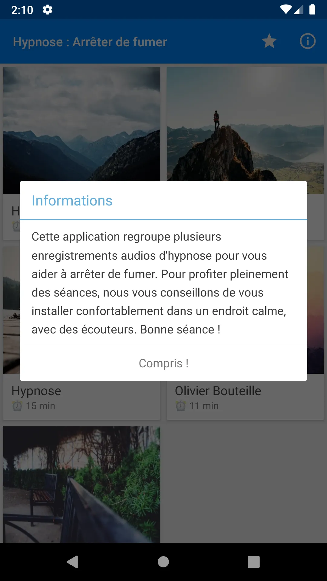 Hypnose — Arrêter de fumer | Indus Appstore | Screenshot