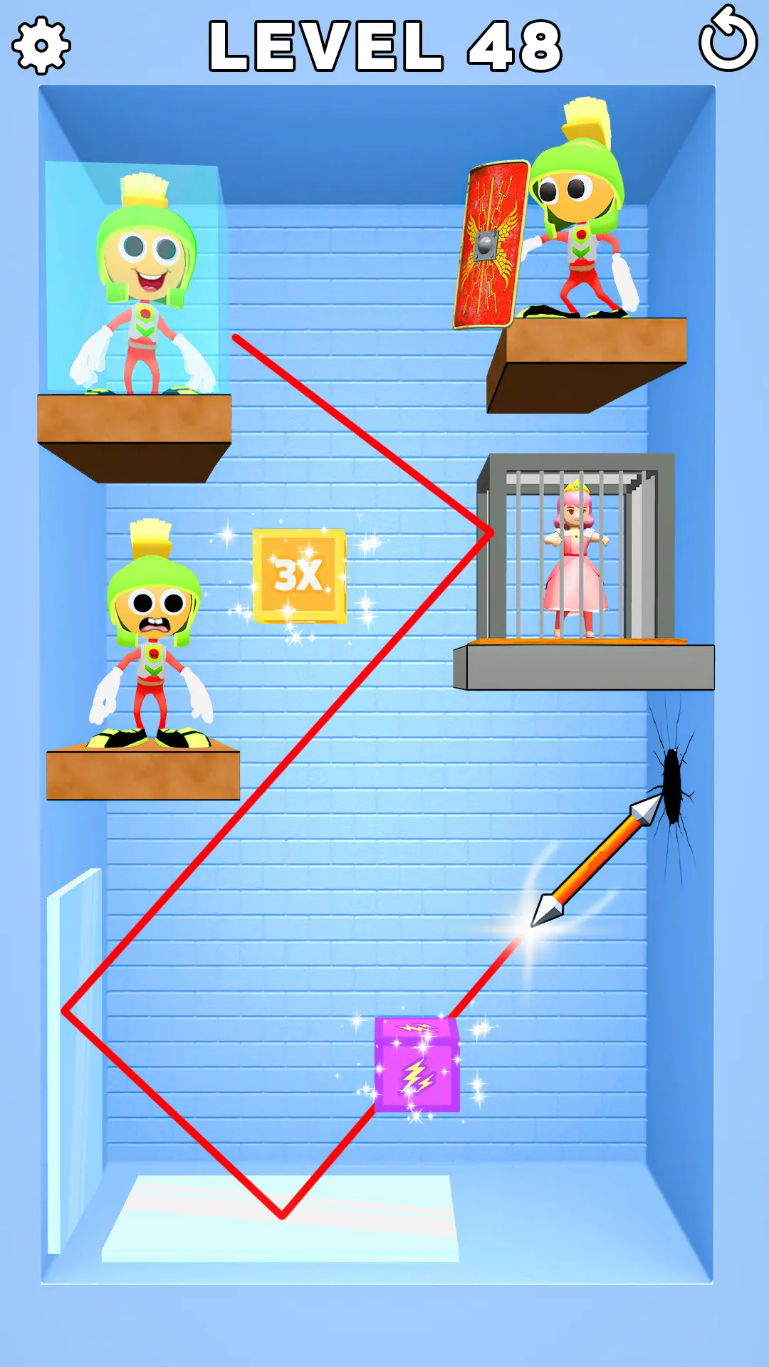 Spear Throw: Hit & Attack | Indus Appstore | Screenshot