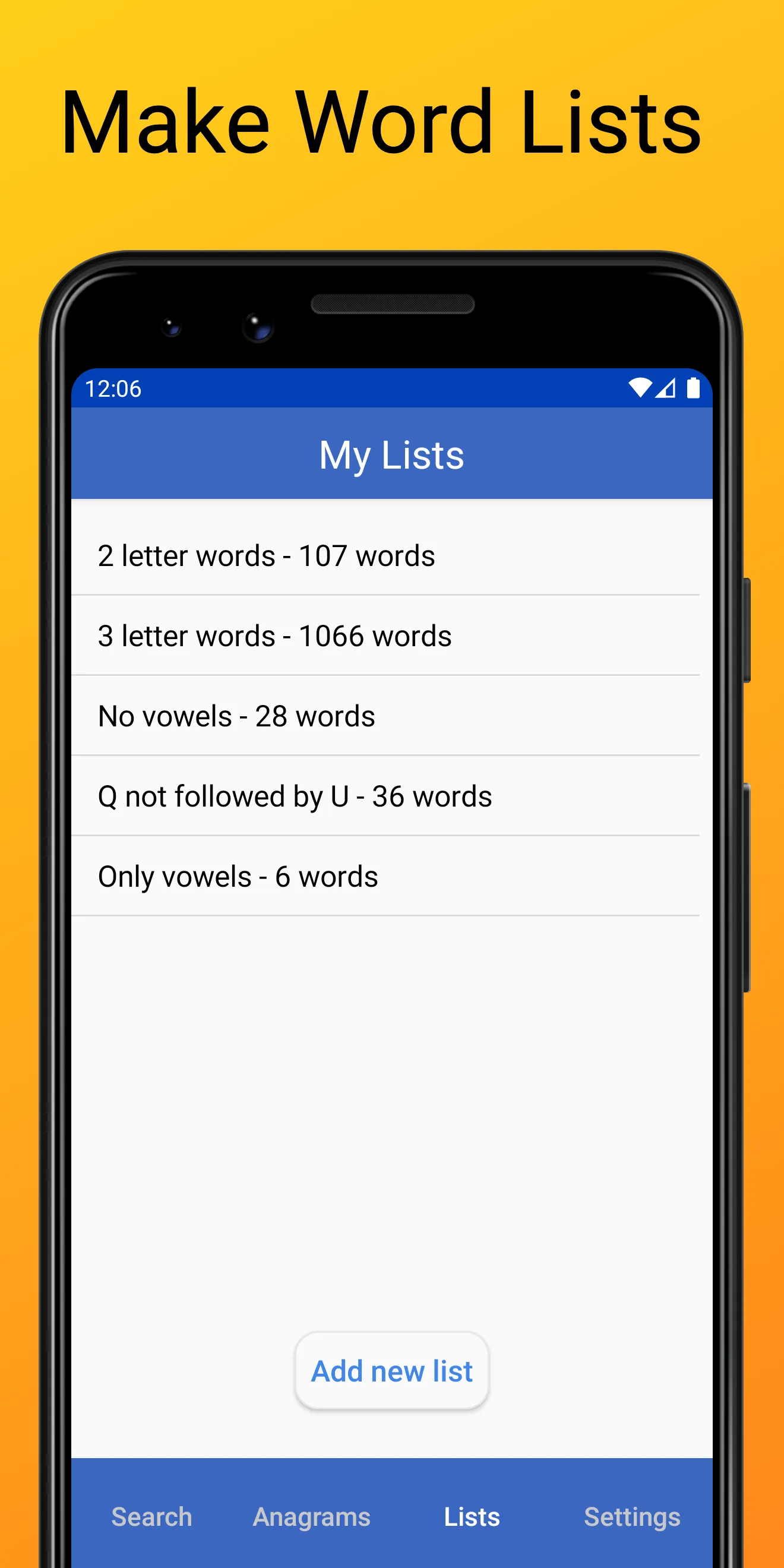 Word Checker (for Scrabble) | Indus Appstore | Screenshot