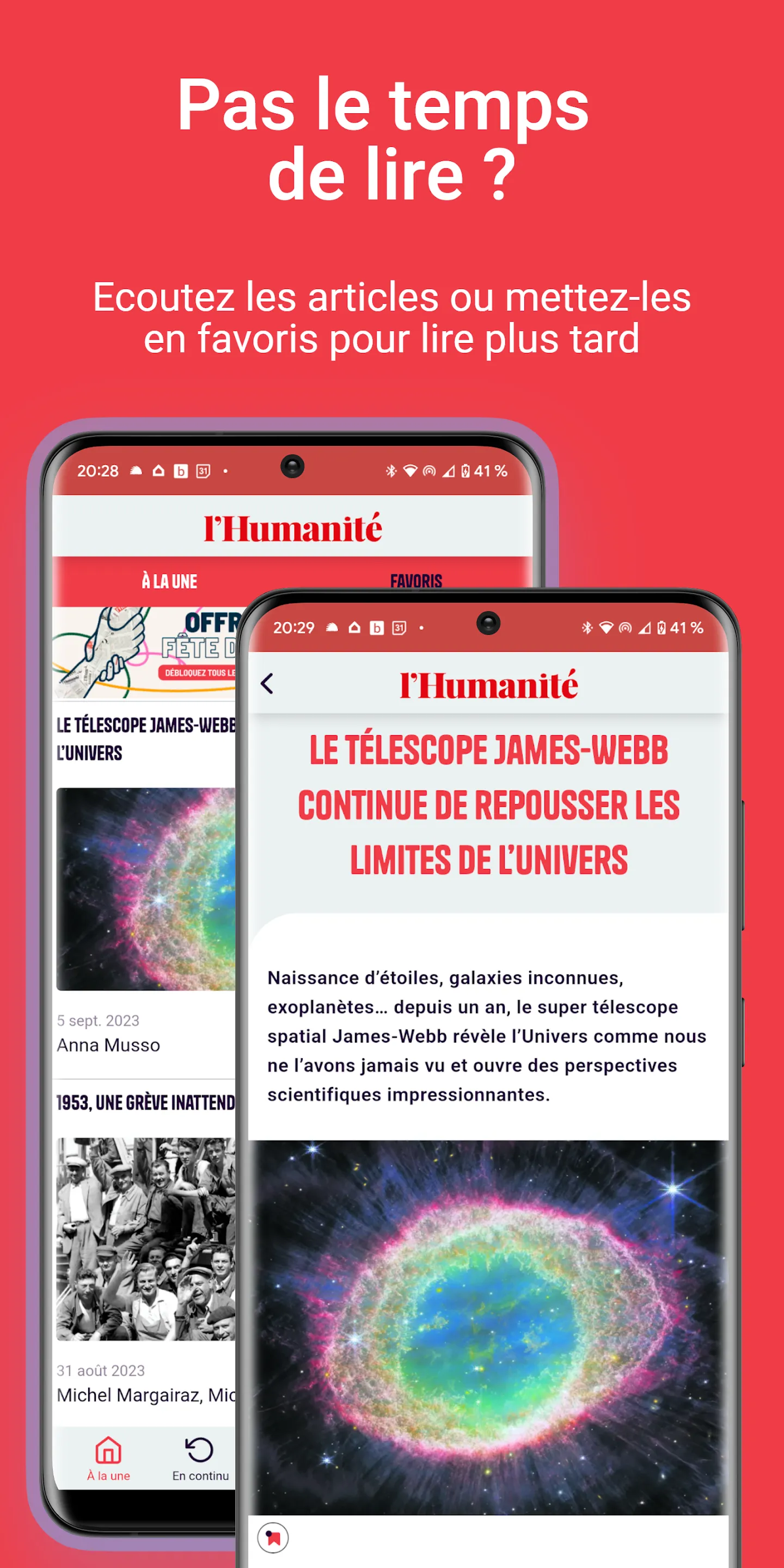 L'Humanité - Le journal | Indus Appstore | Screenshot