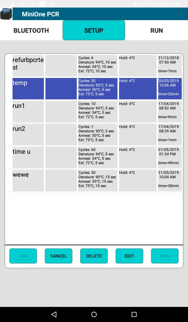 MiniOne PCR for Android | Indus Appstore | Screenshot