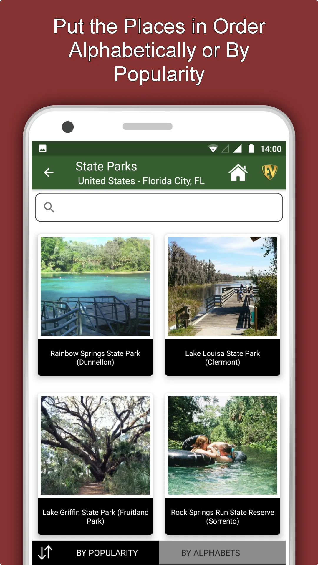 State Parks Travel & Explore O | Indus Appstore | Screenshot