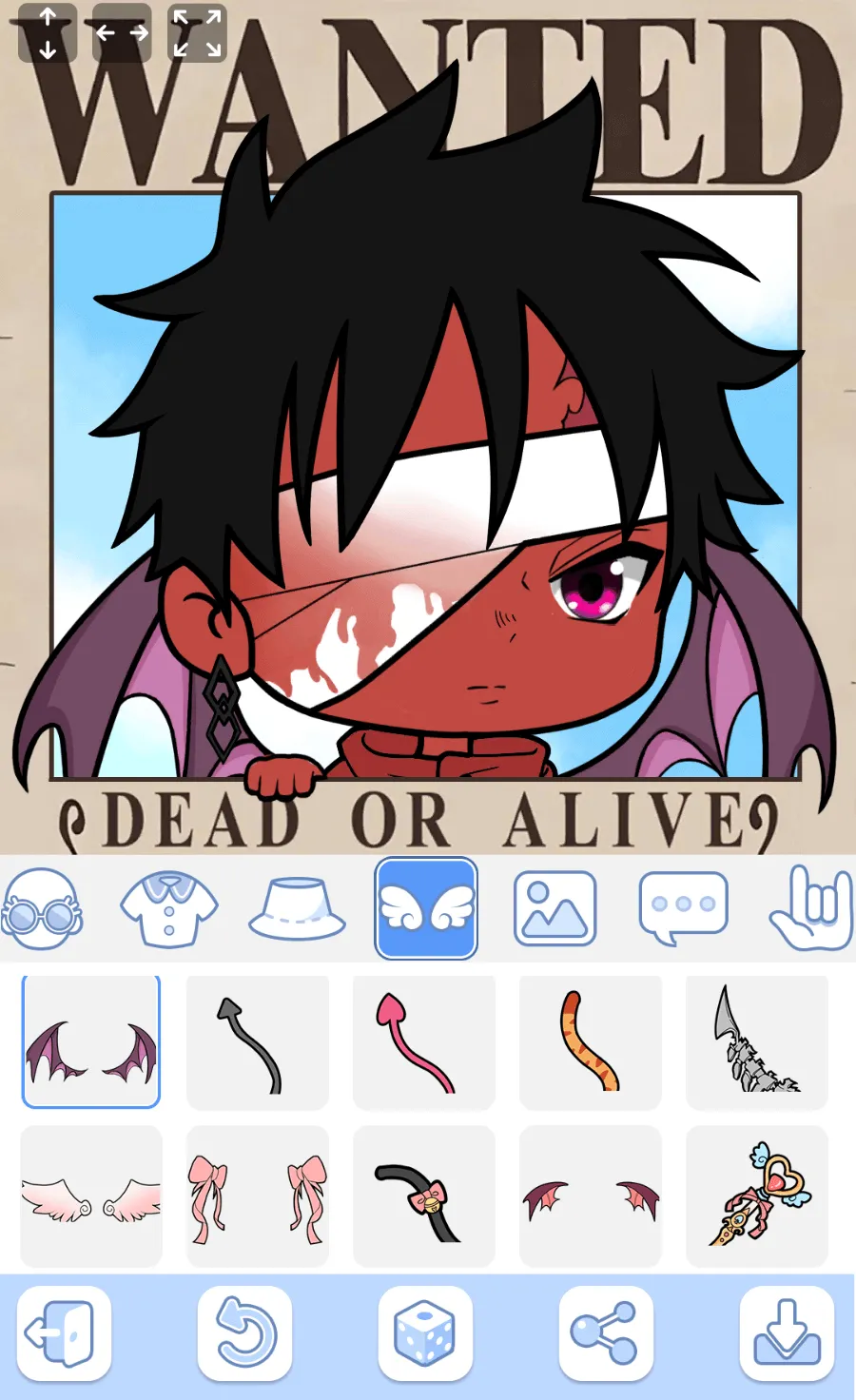 Vlinder Anime Avatar: Dress up | Indus Appstore | Screenshot