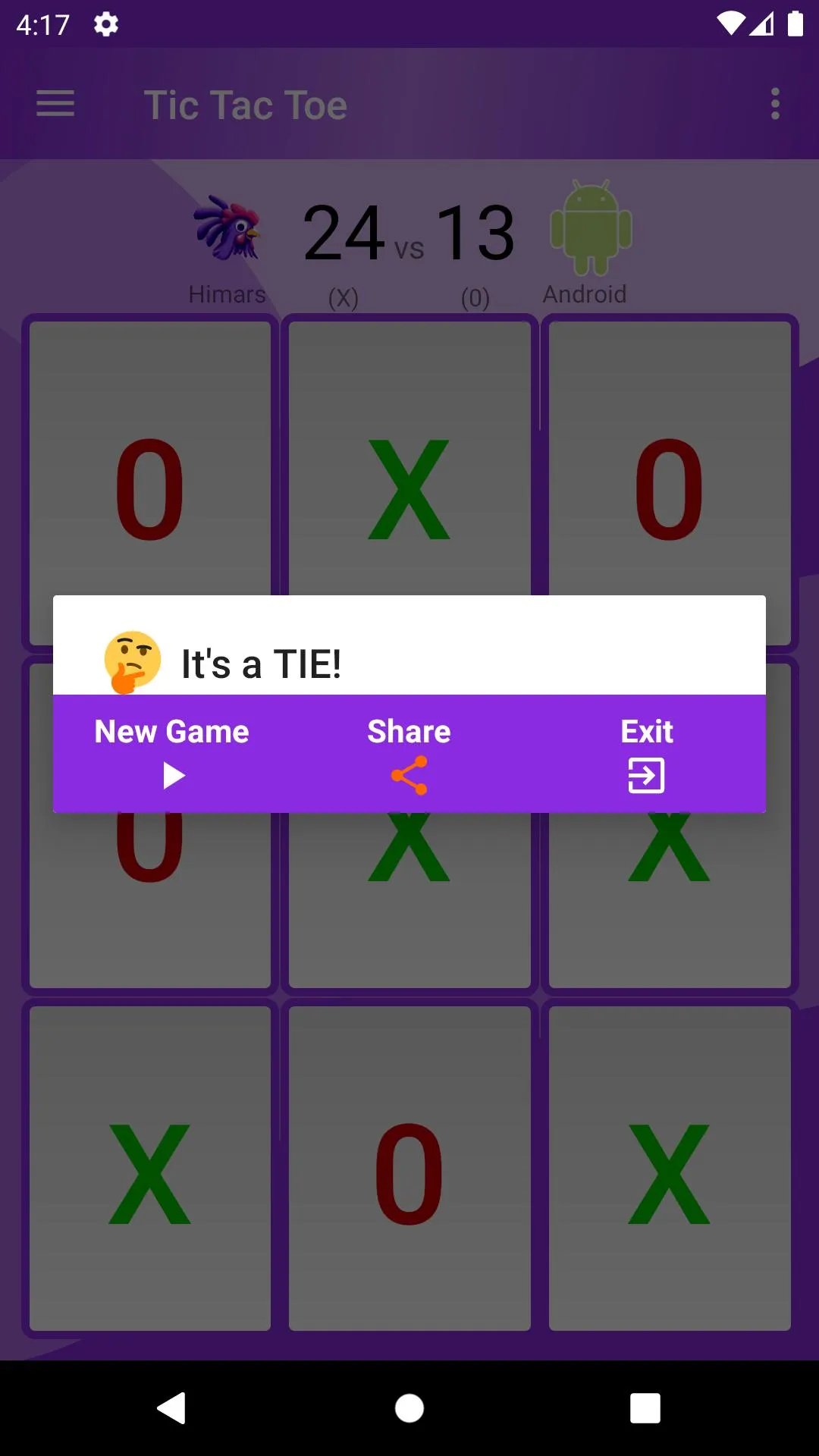 Tic Tac Toe | Indus Appstore | Screenshot