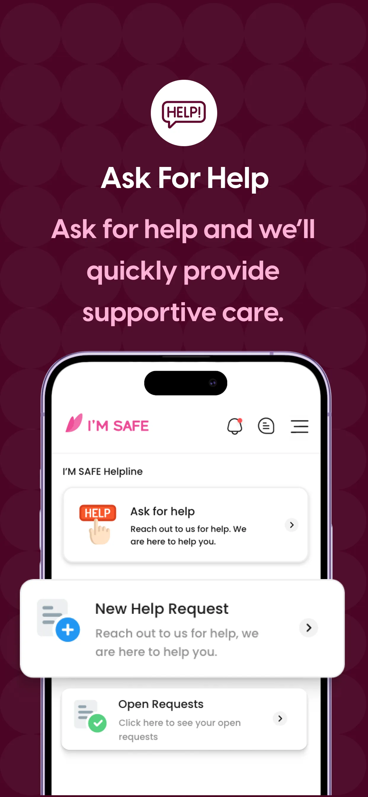 I'M SAFE - Women Safety App | Indus Appstore | Screenshot