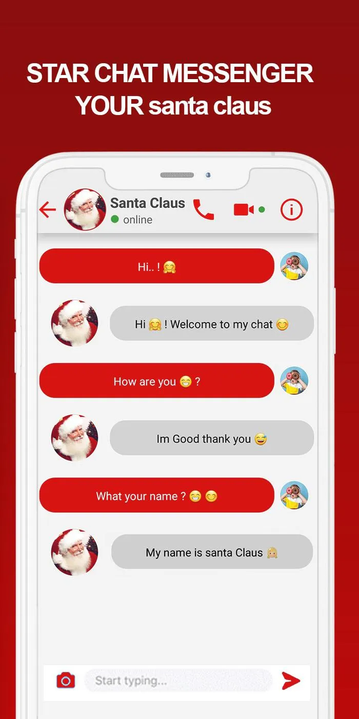 fake call from Santa Claus | Indus Appstore | Screenshot