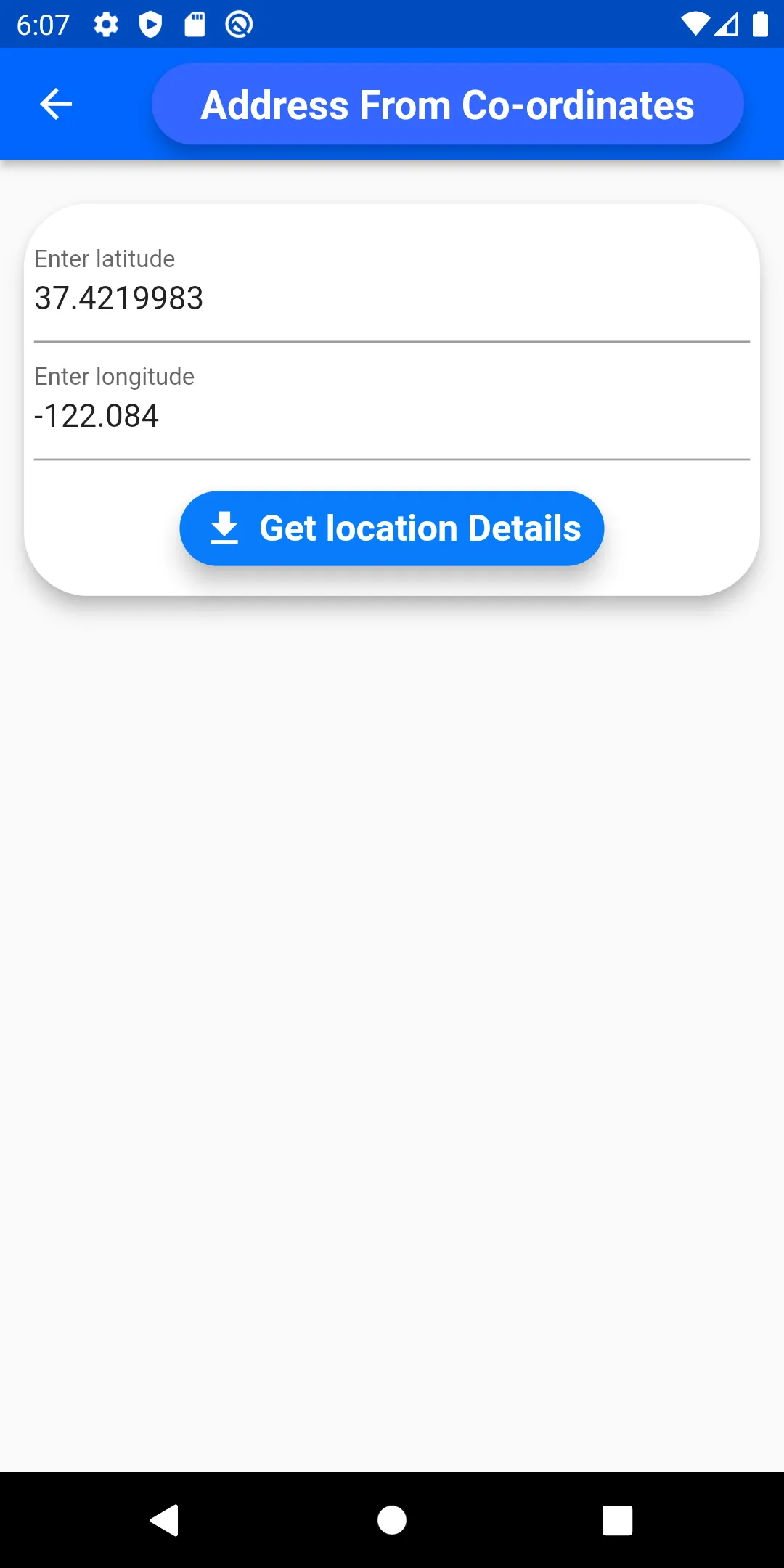 Share Location Latitude & Long | Indus Appstore | Screenshot