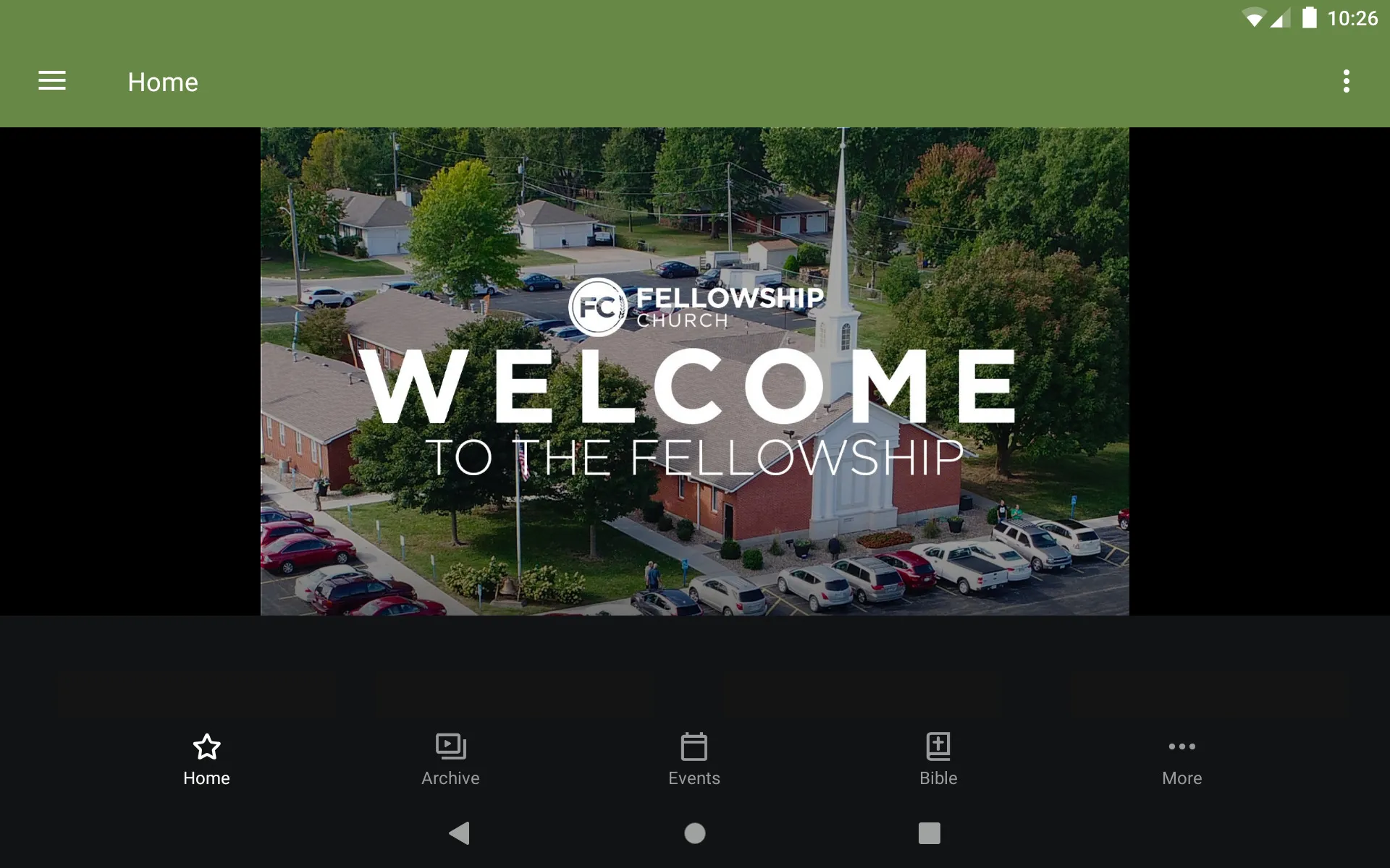 Fellowship Church | Indus Appstore | Screenshot