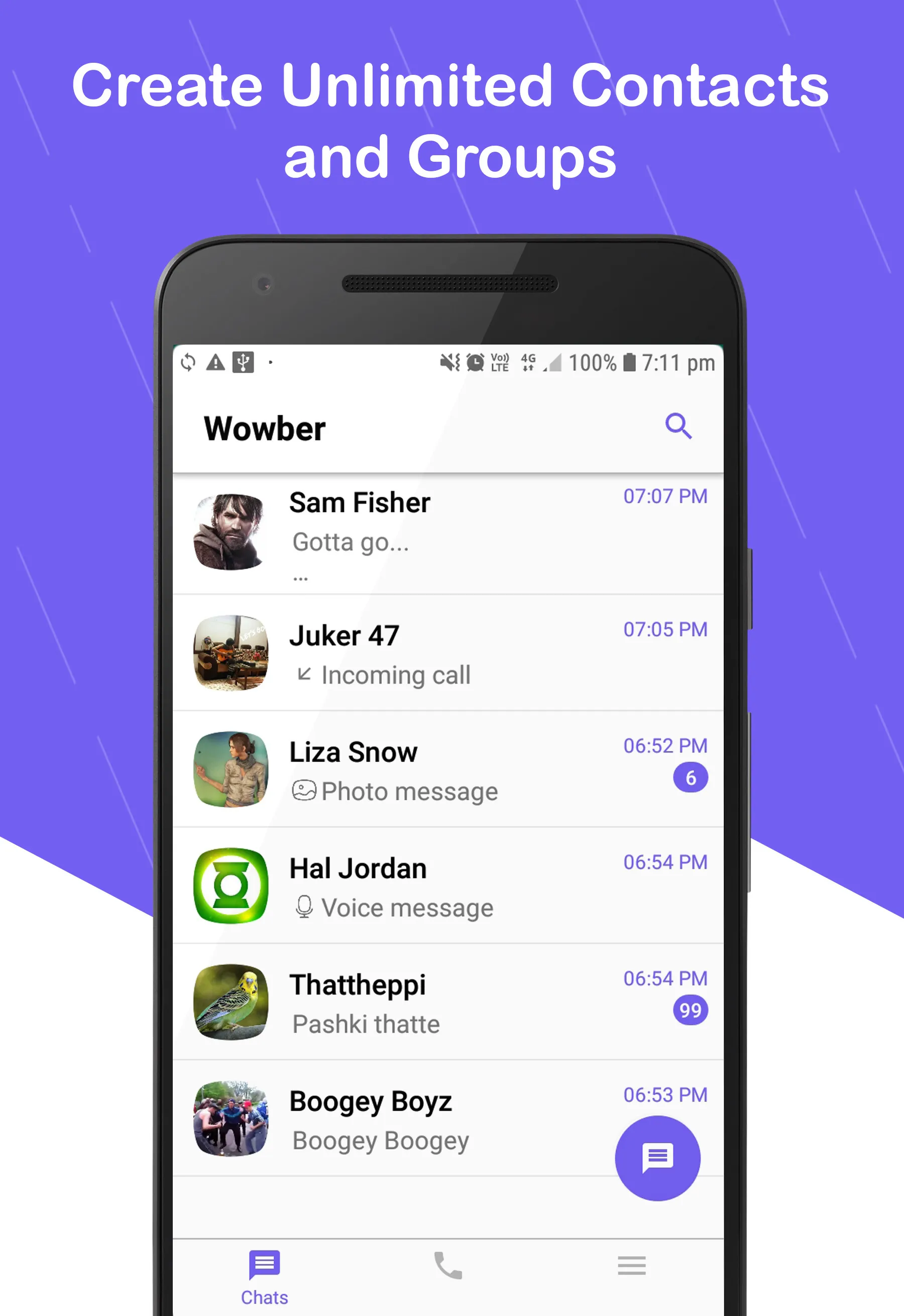 Fake Chat Maker - Wowber Prank | Indus Appstore | Screenshot