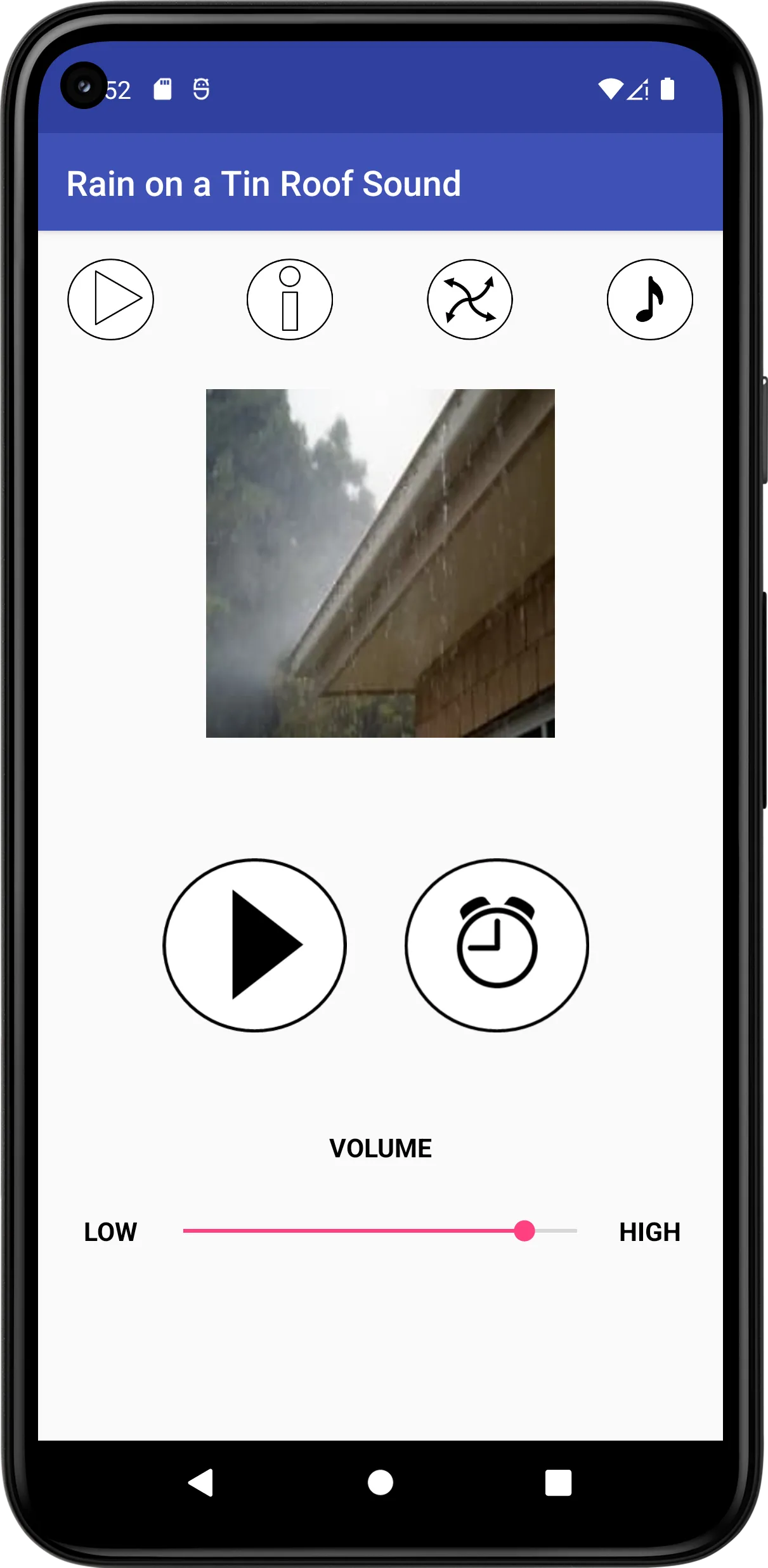 Rain on a Tin Roof Sound | Indus Appstore | Screenshot