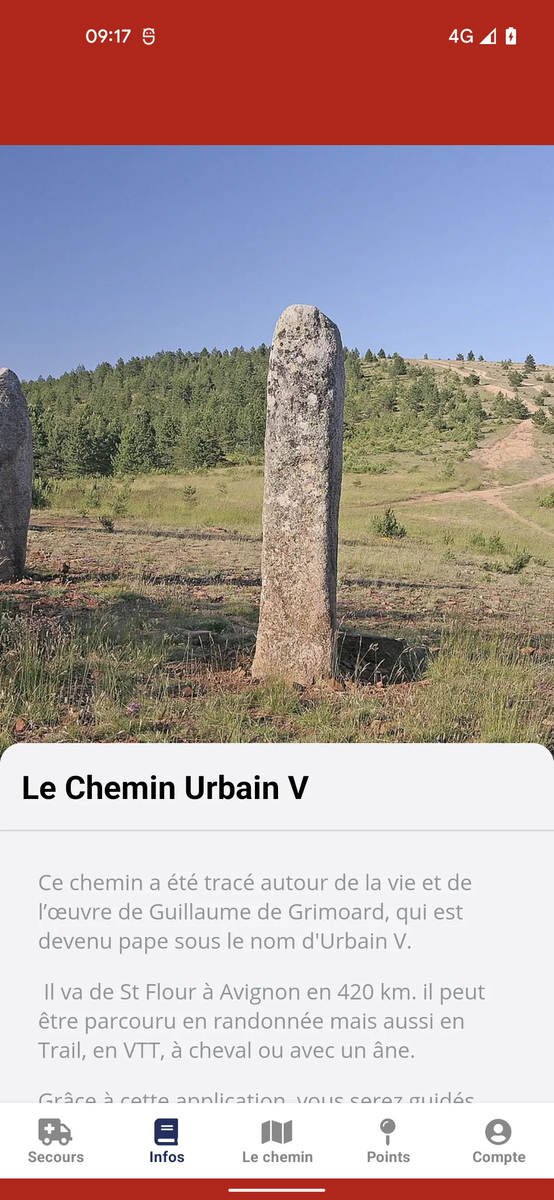 Chemin Urbain V | Indus Appstore | Screenshot