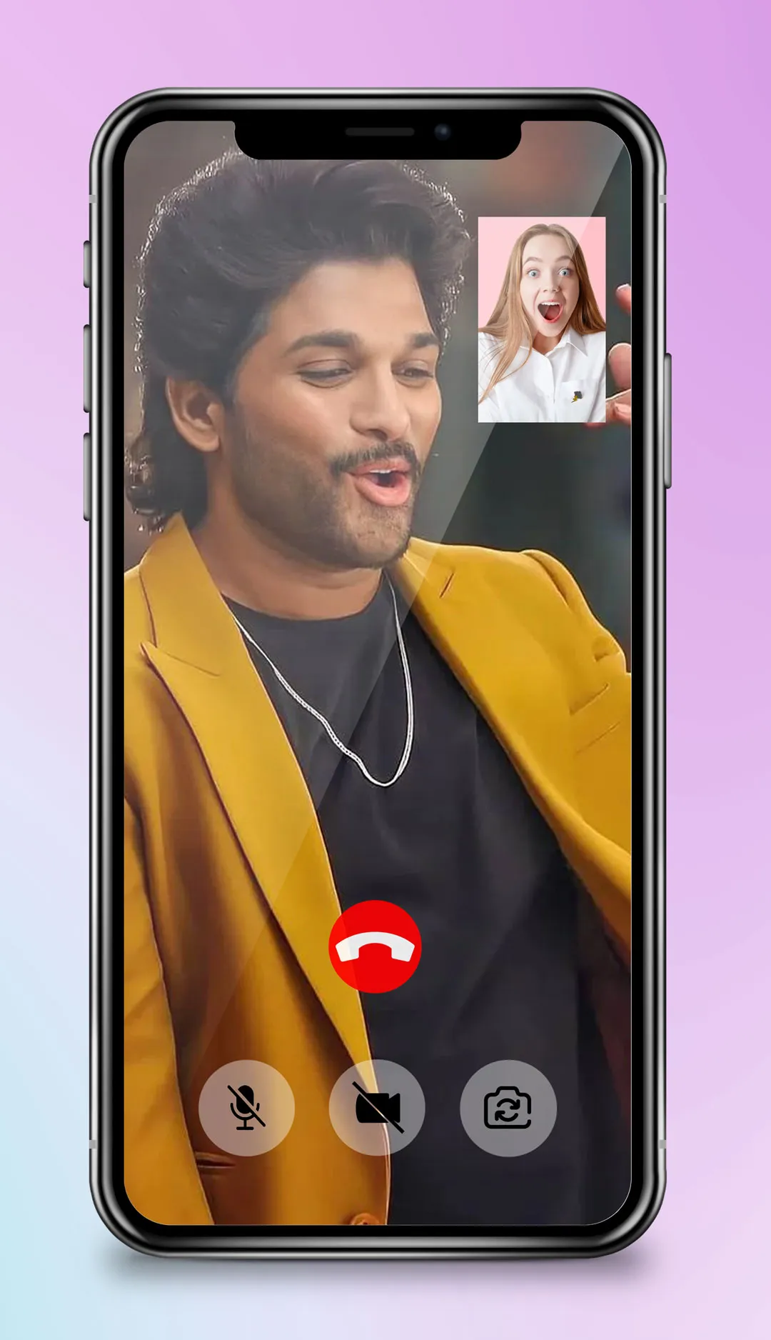 Allu Arjun pushpa video cal me | Indus Appstore | Screenshot