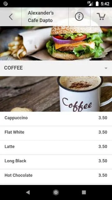 Alexanders Cafe Dapto | Indus Appstore | Screenshot