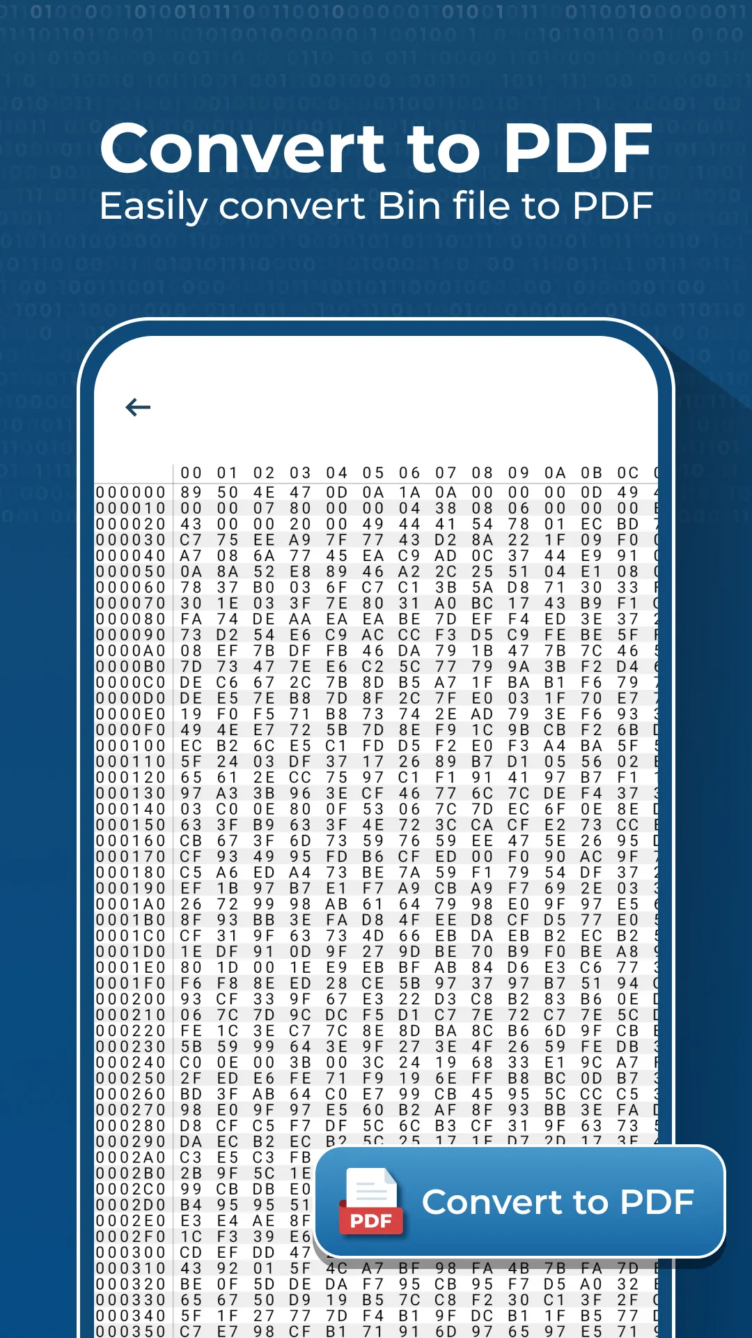 Bin File Viewer and Reader | Indus Appstore | Screenshot