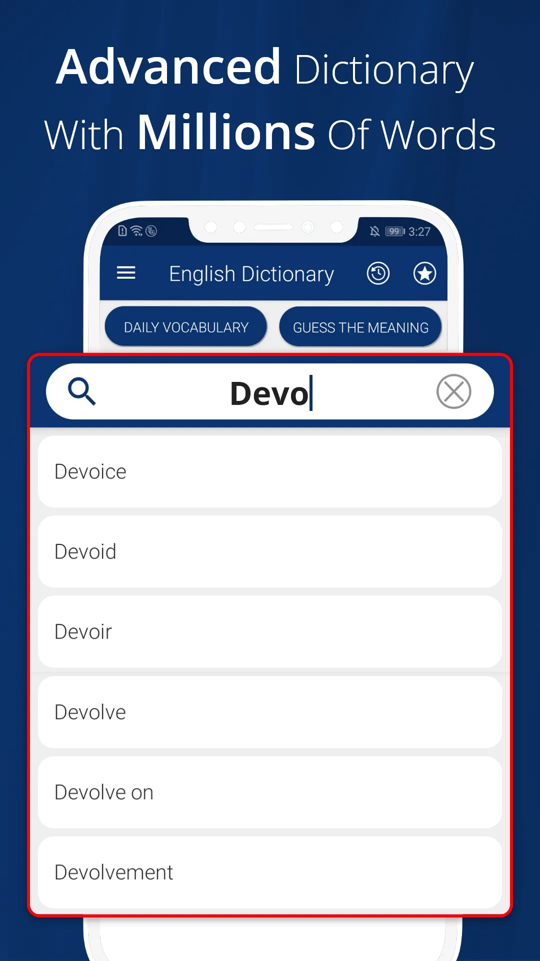 English Dictionary Offline App | Indus Appstore | Screenshot