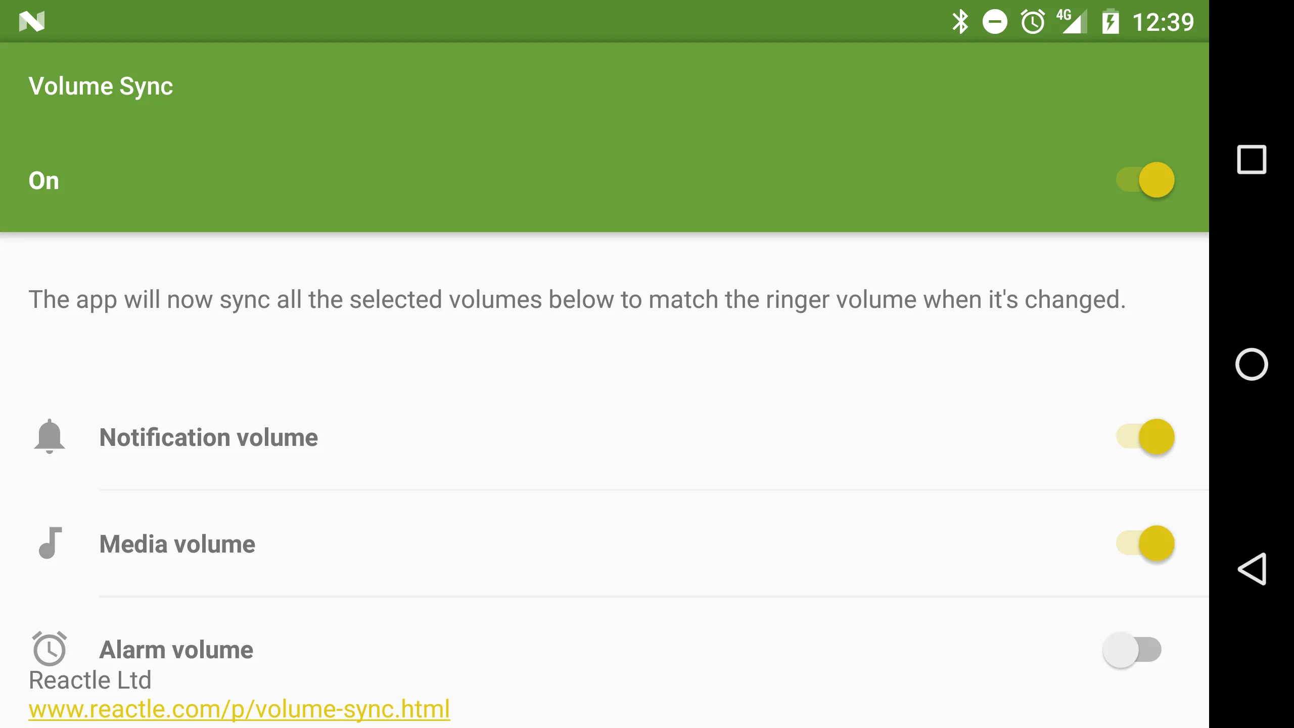 VolumeSync - Sync your volume | Indus Appstore | Screenshot