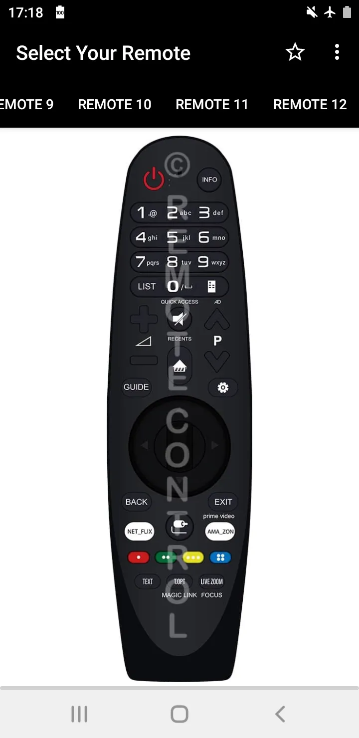 FURRION TV Remote | Indus Appstore | Screenshot