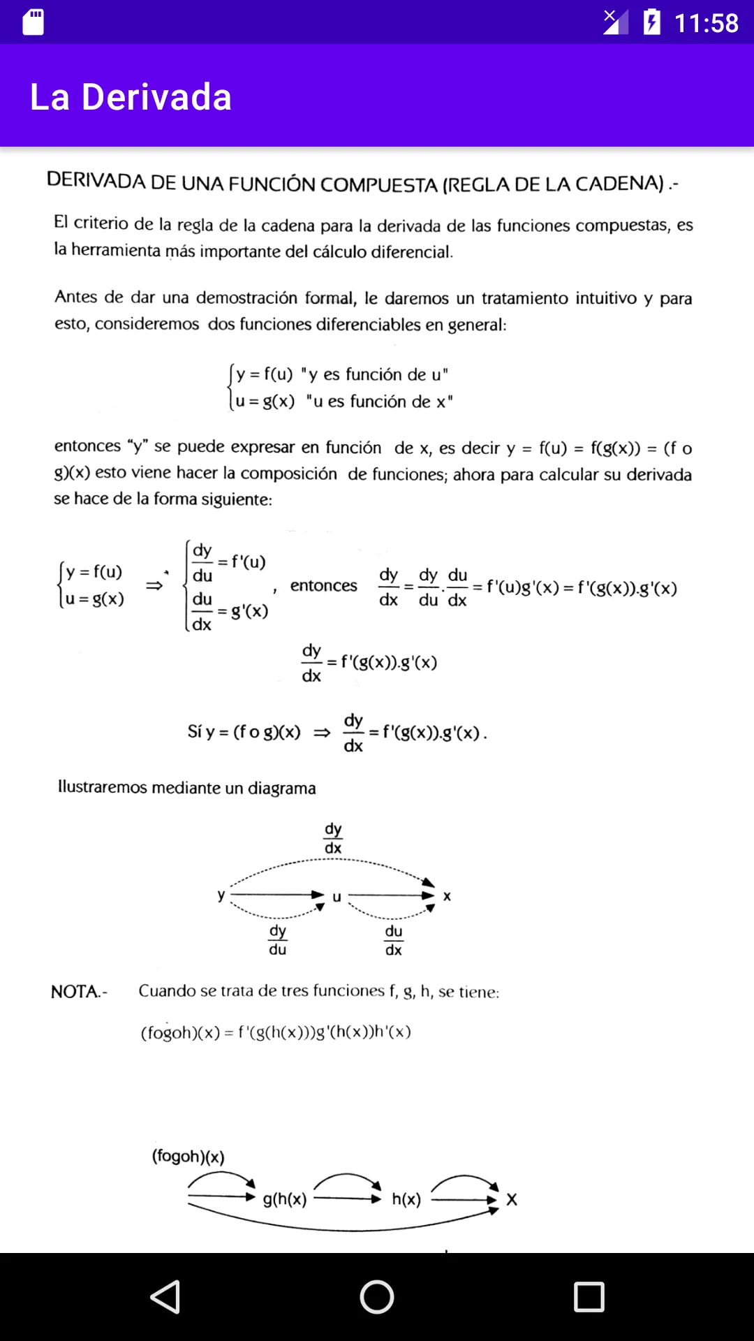 La Derivada Matemática | Indus Appstore | Screenshot