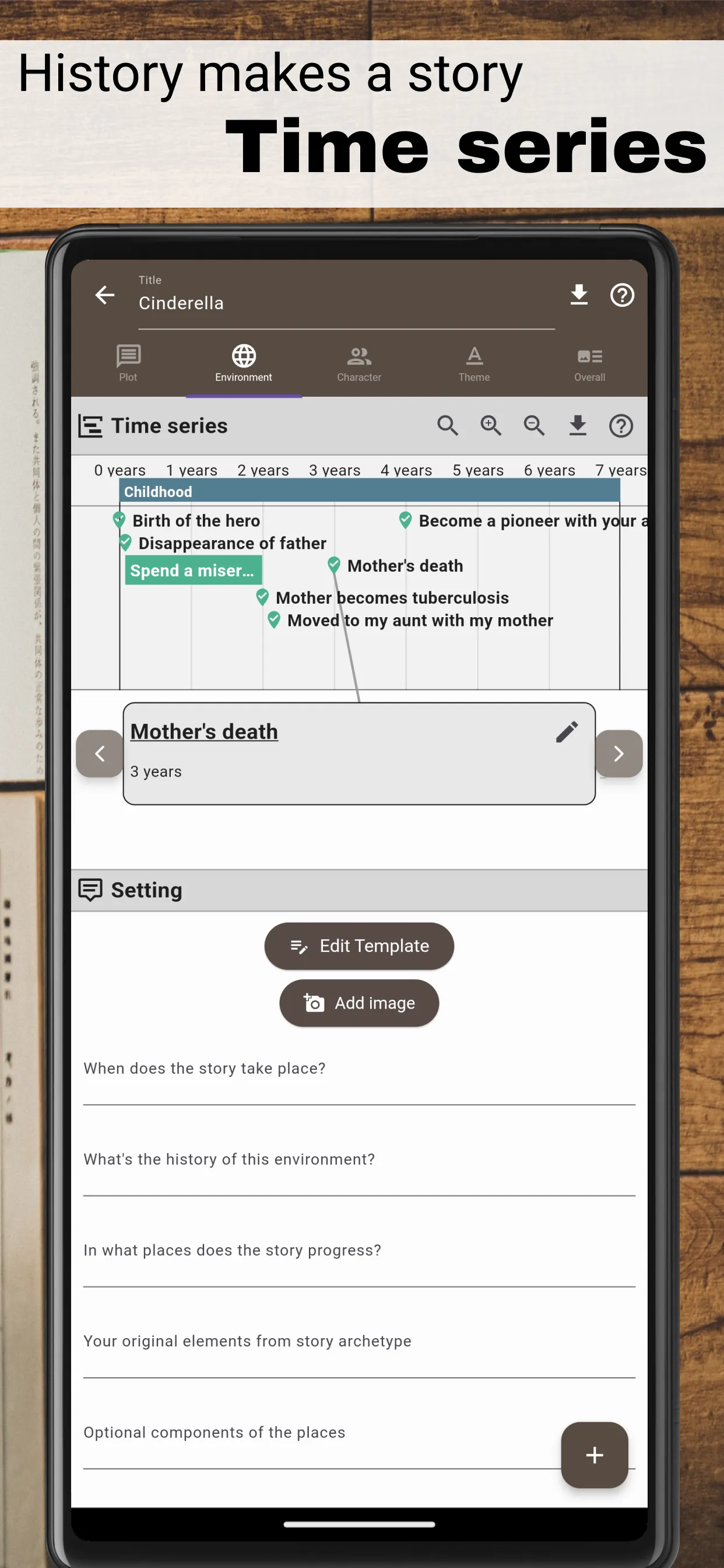 Story Plotter | Indus Appstore | Screenshot