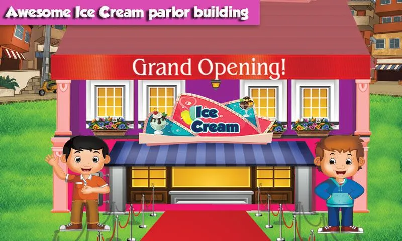 Ice Cream Cone Shop Builder | Indus Appstore | Screenshot