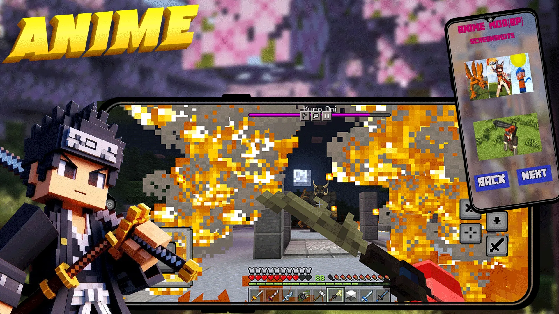 Anime Mods & Addons Minecraft | Indus Appstore | Screenshot