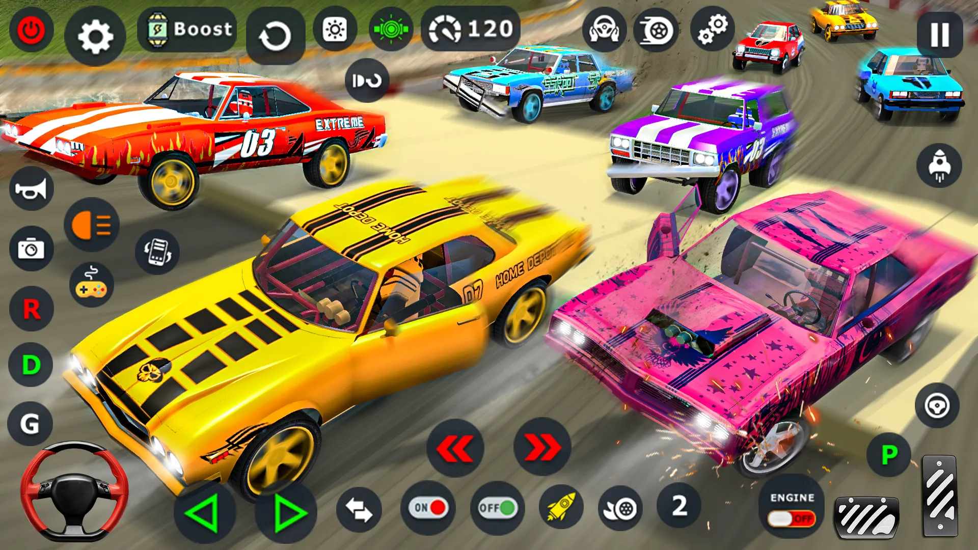 Demolition Derby Car Games 3D | Indus Appstore | Screenshot